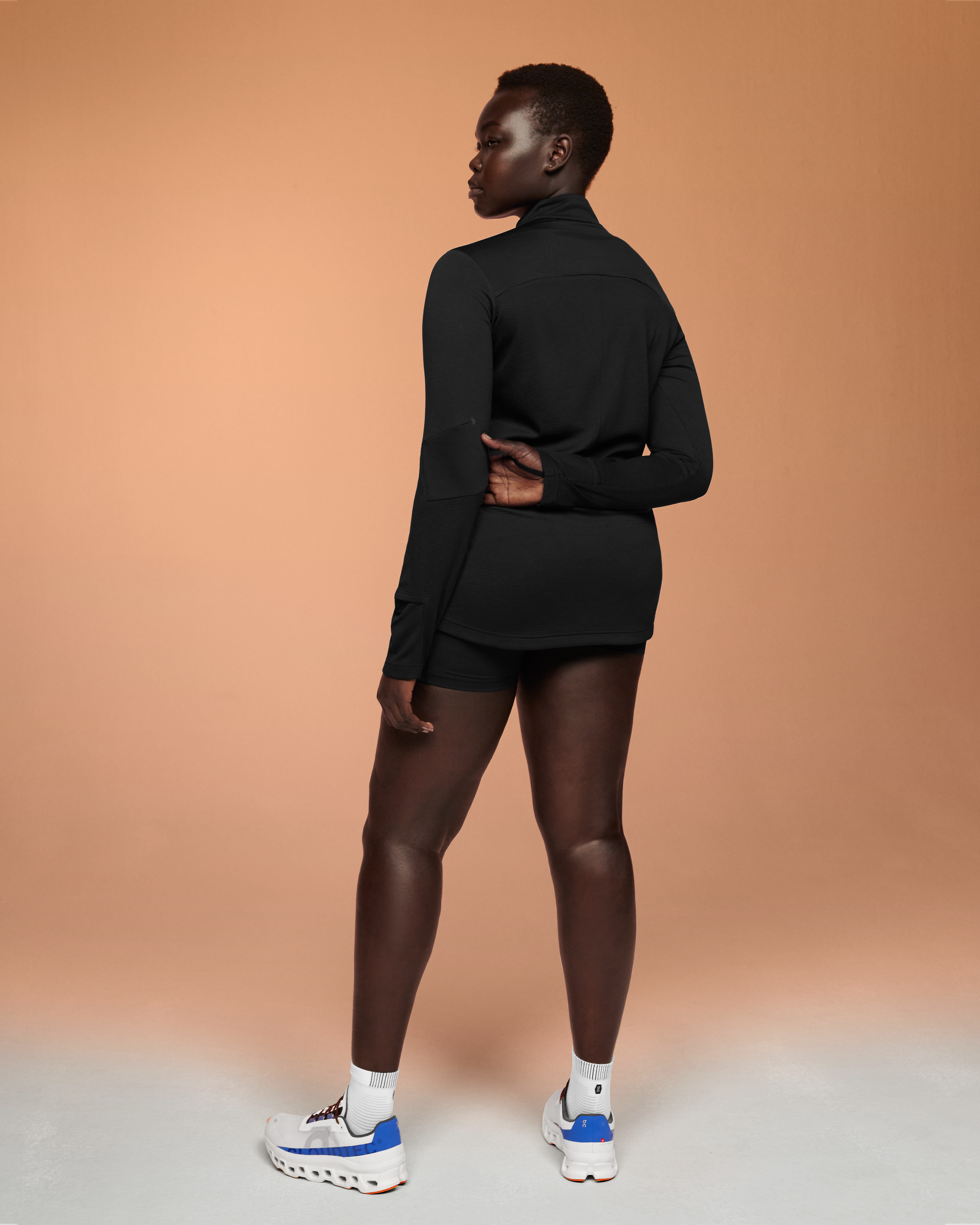 On Climate Shirt Black Women Hoodies and sweatshirts