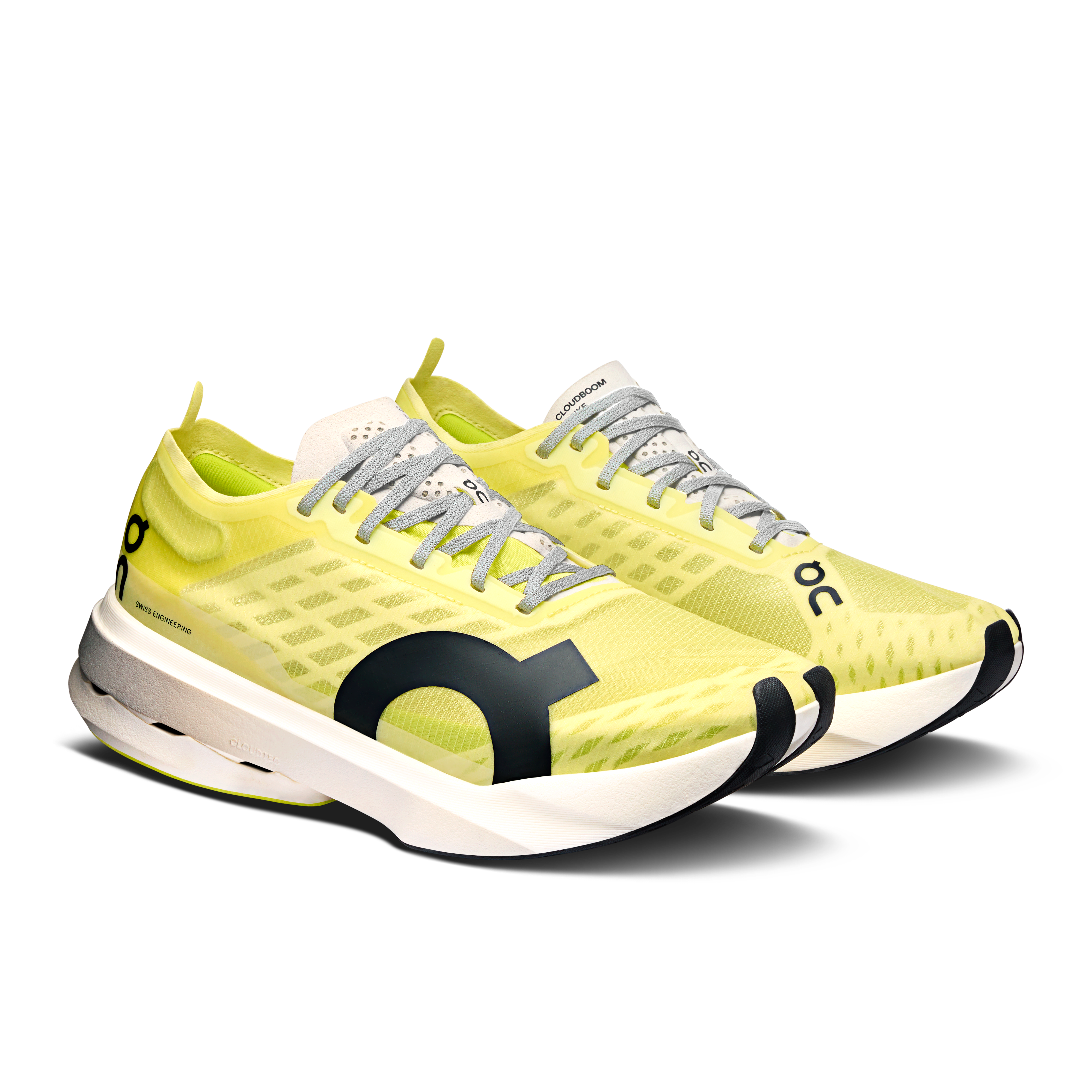 On Cloudboom Strike Limelight & Wolf Women Road running Shoes