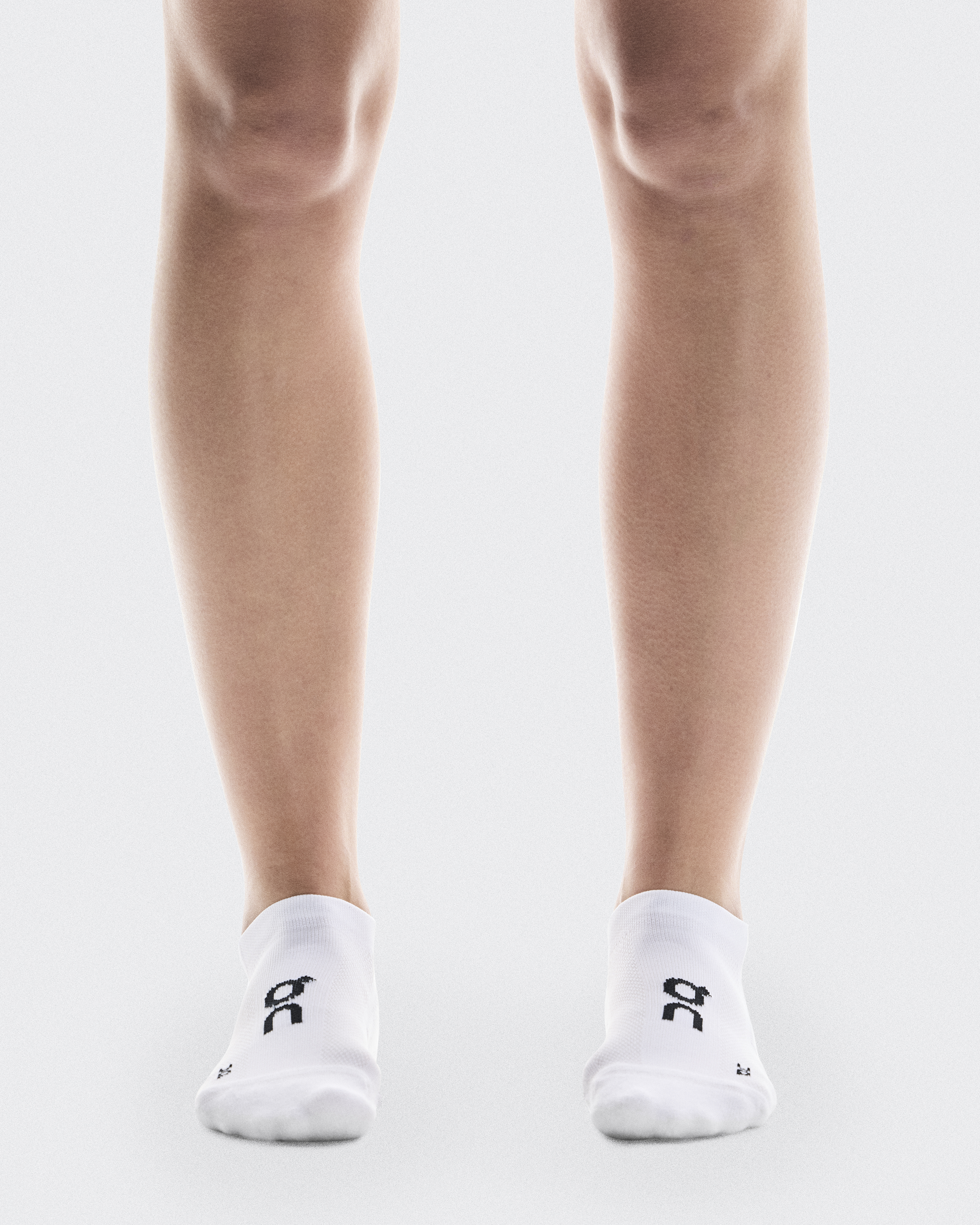 Core Run Sock Low 2P in White