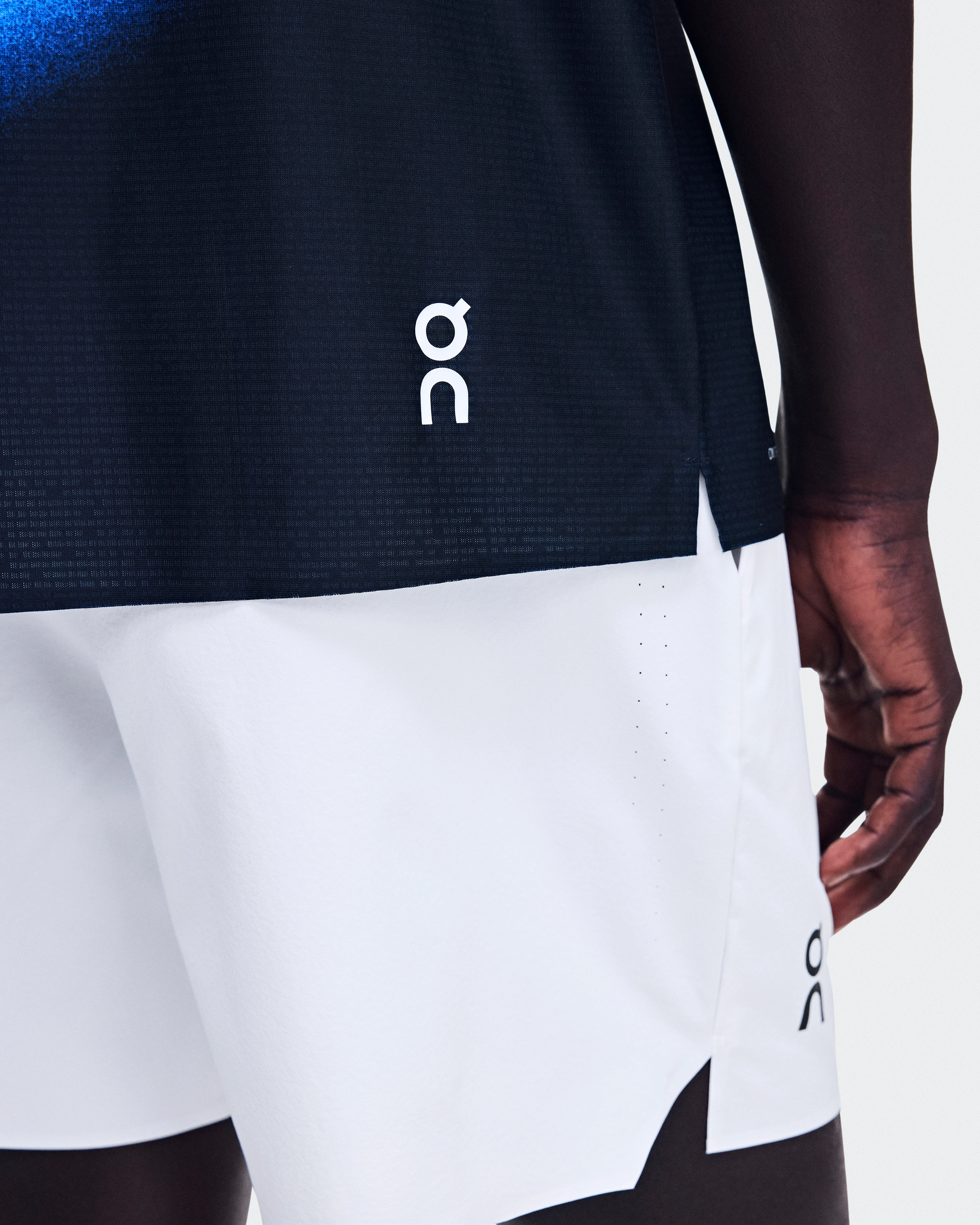 On Court-T Swing White & Jay Men Tops and t-shirts