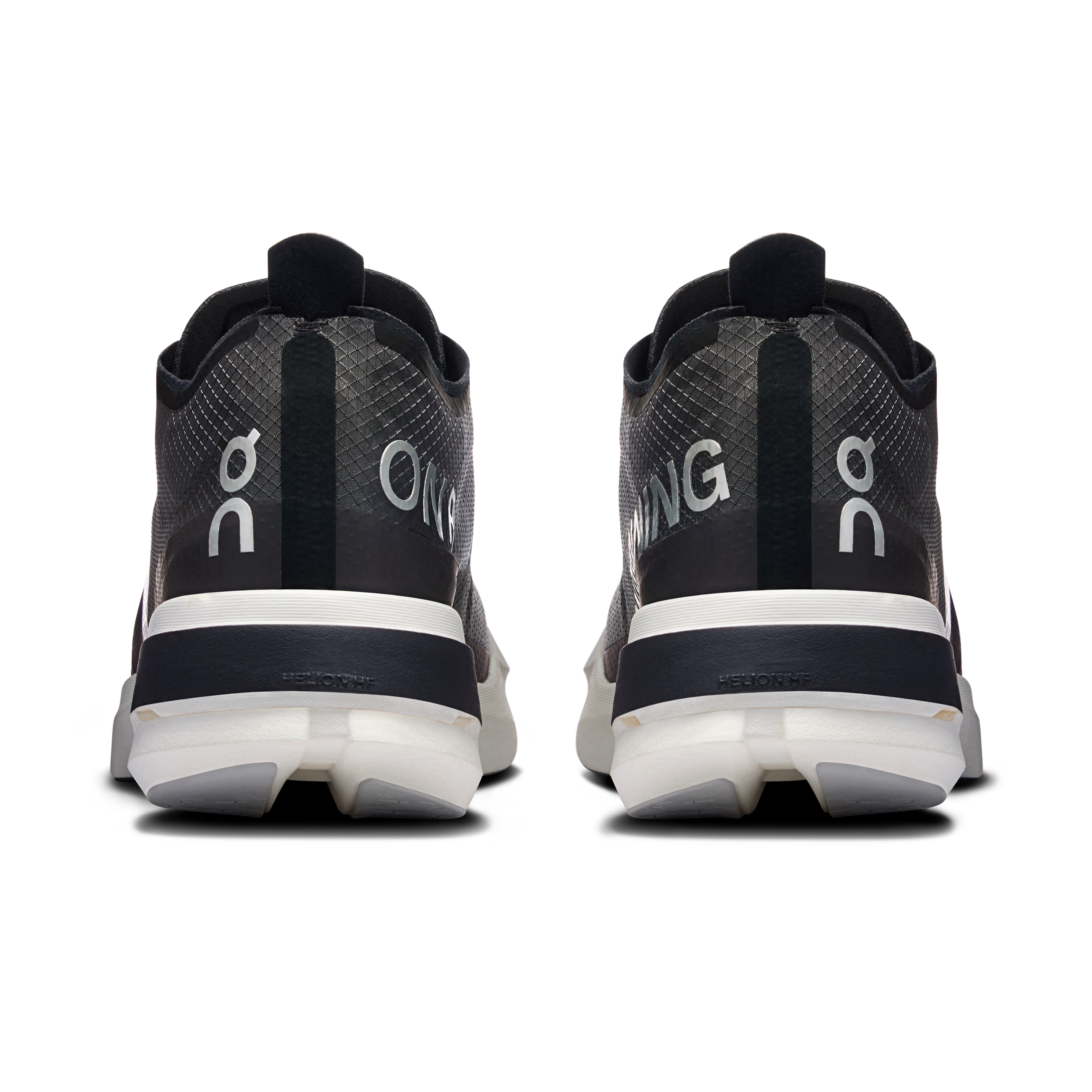 On Cloudboom Strike Black & White Men Road running Shoes