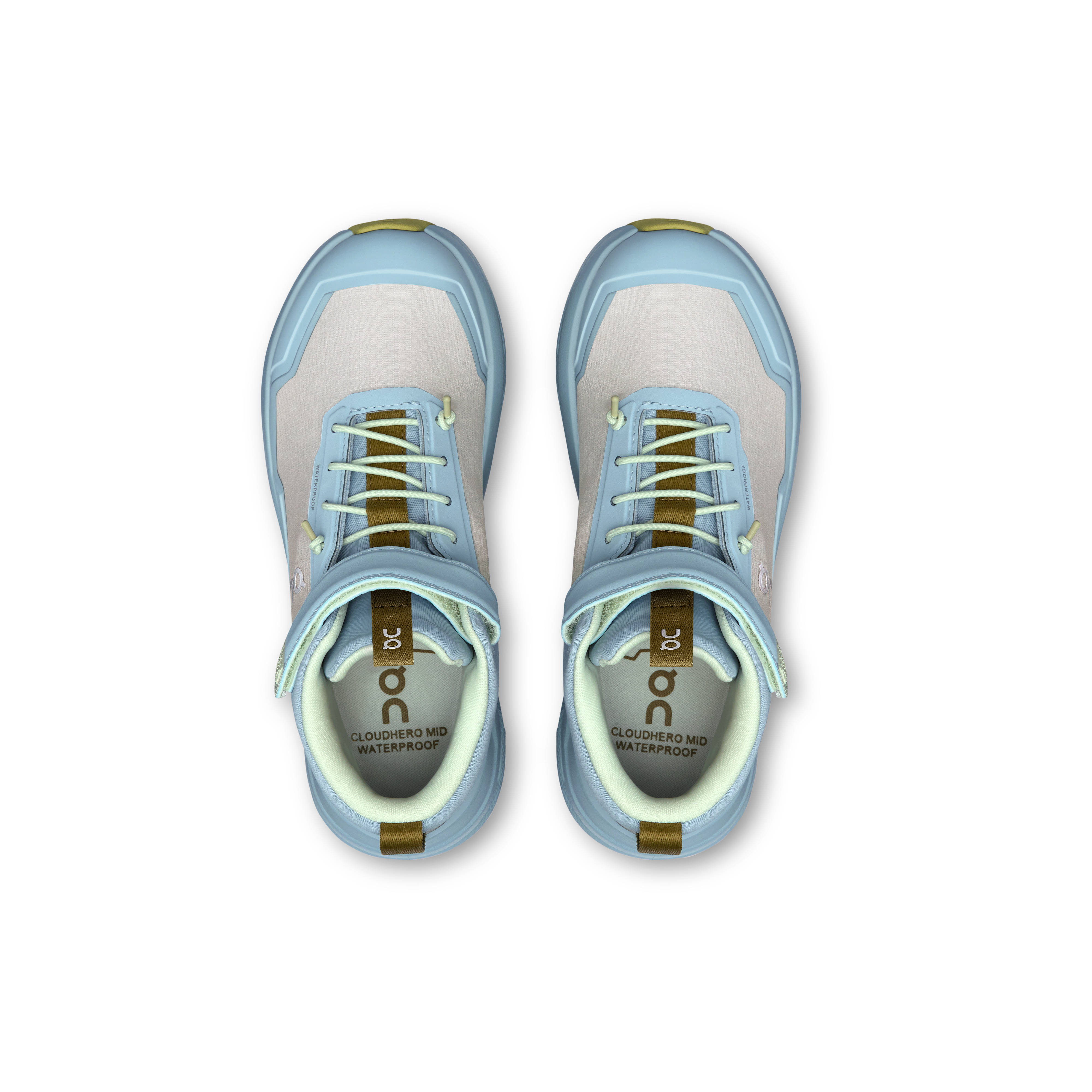 On Cloudhero Mid Waterproof Glacier & Wash Kids Active life Shoes