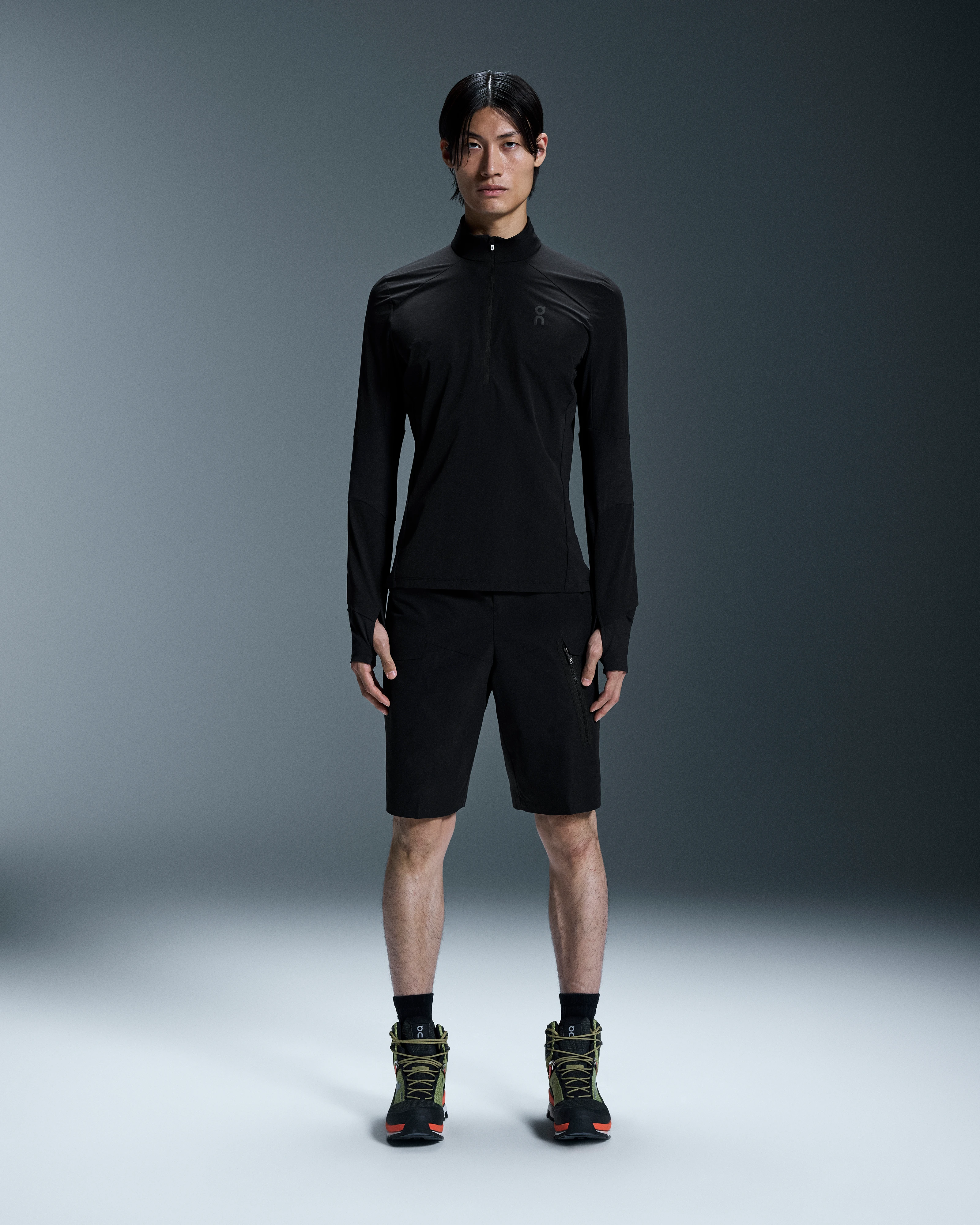 On Explorer Shorts Black Men Shorts
