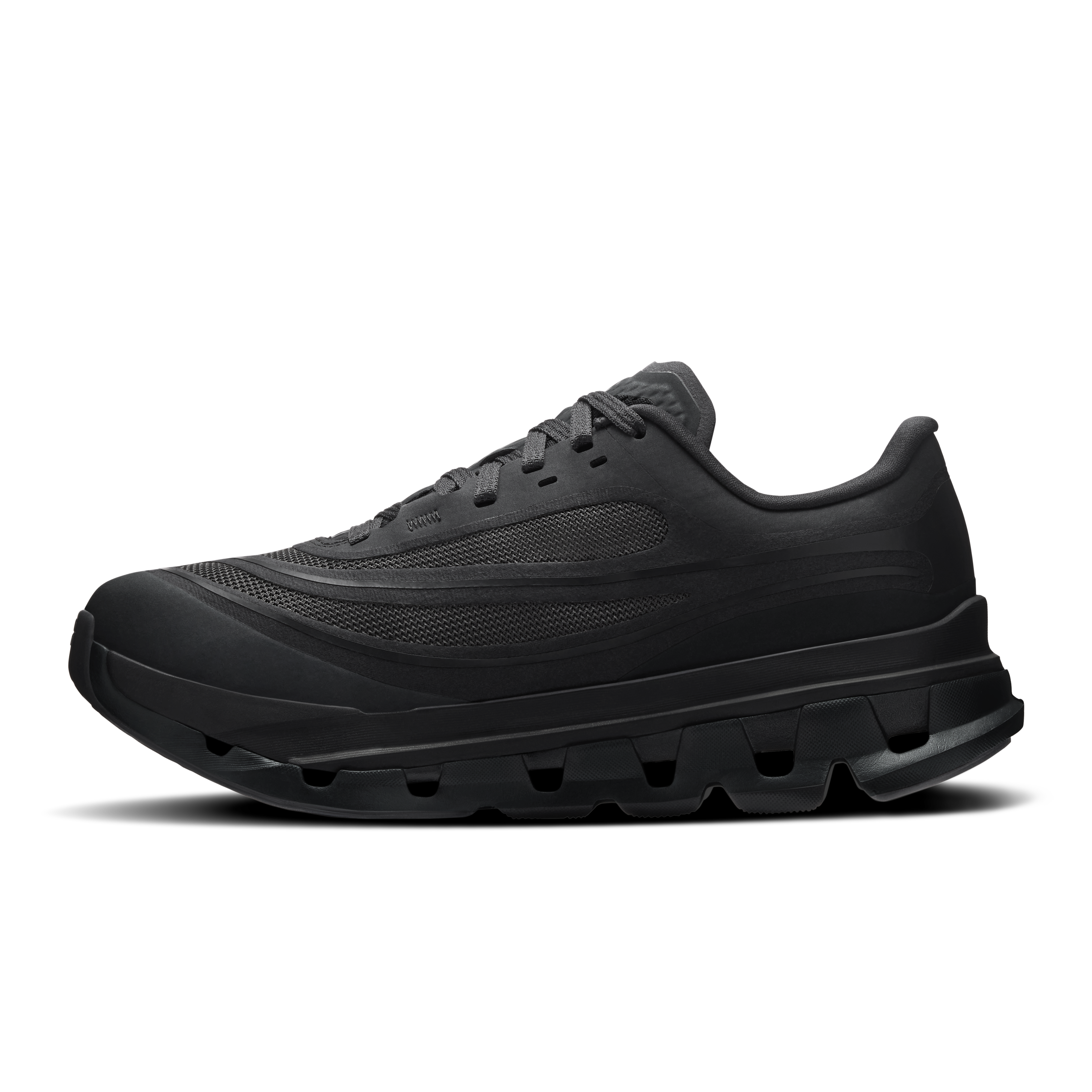 On Cloudflow 5 AD Black & Magnet Women Active life Shoes