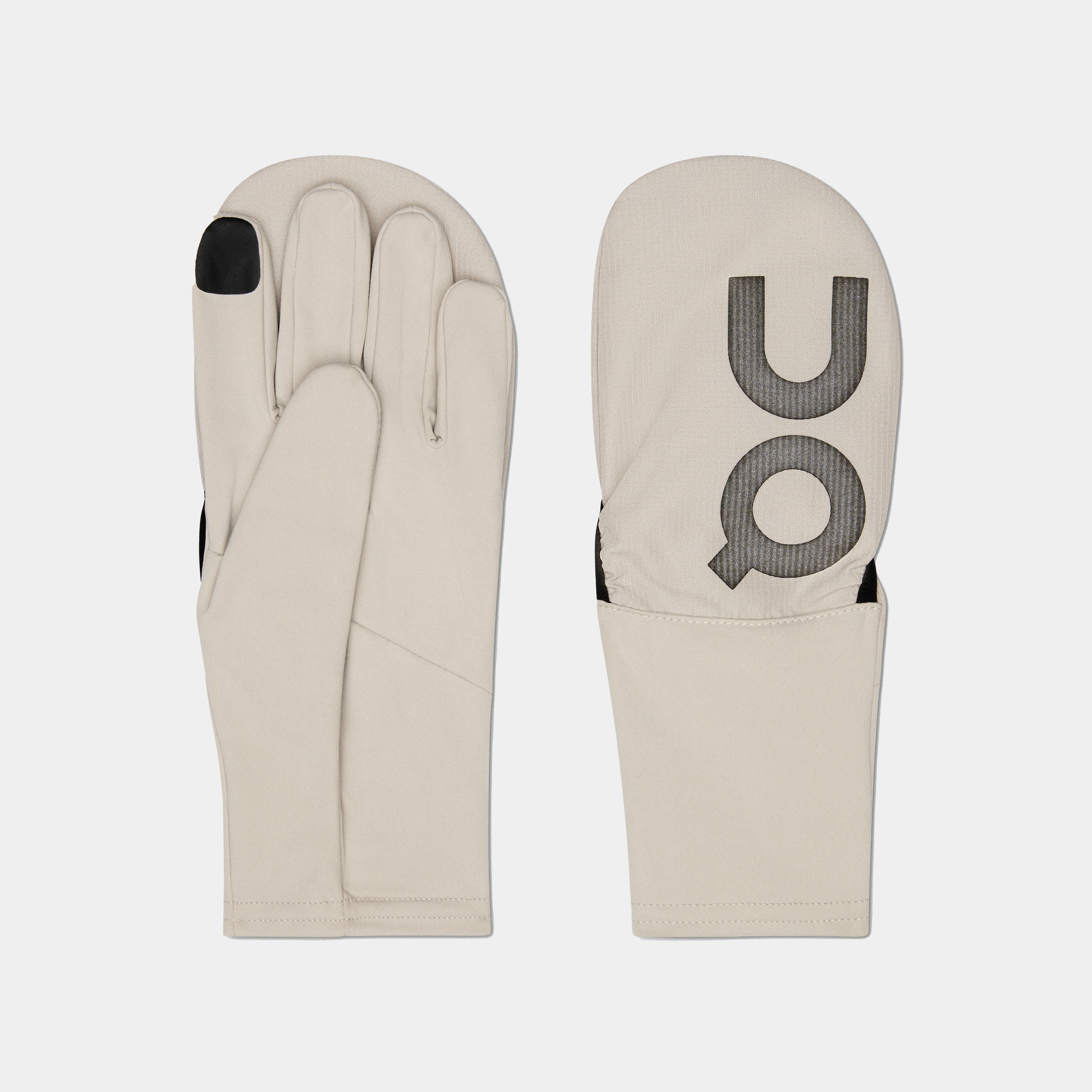 On Core Glove Truffle Unisex – Cold weather, road racing, reflective details Gloves