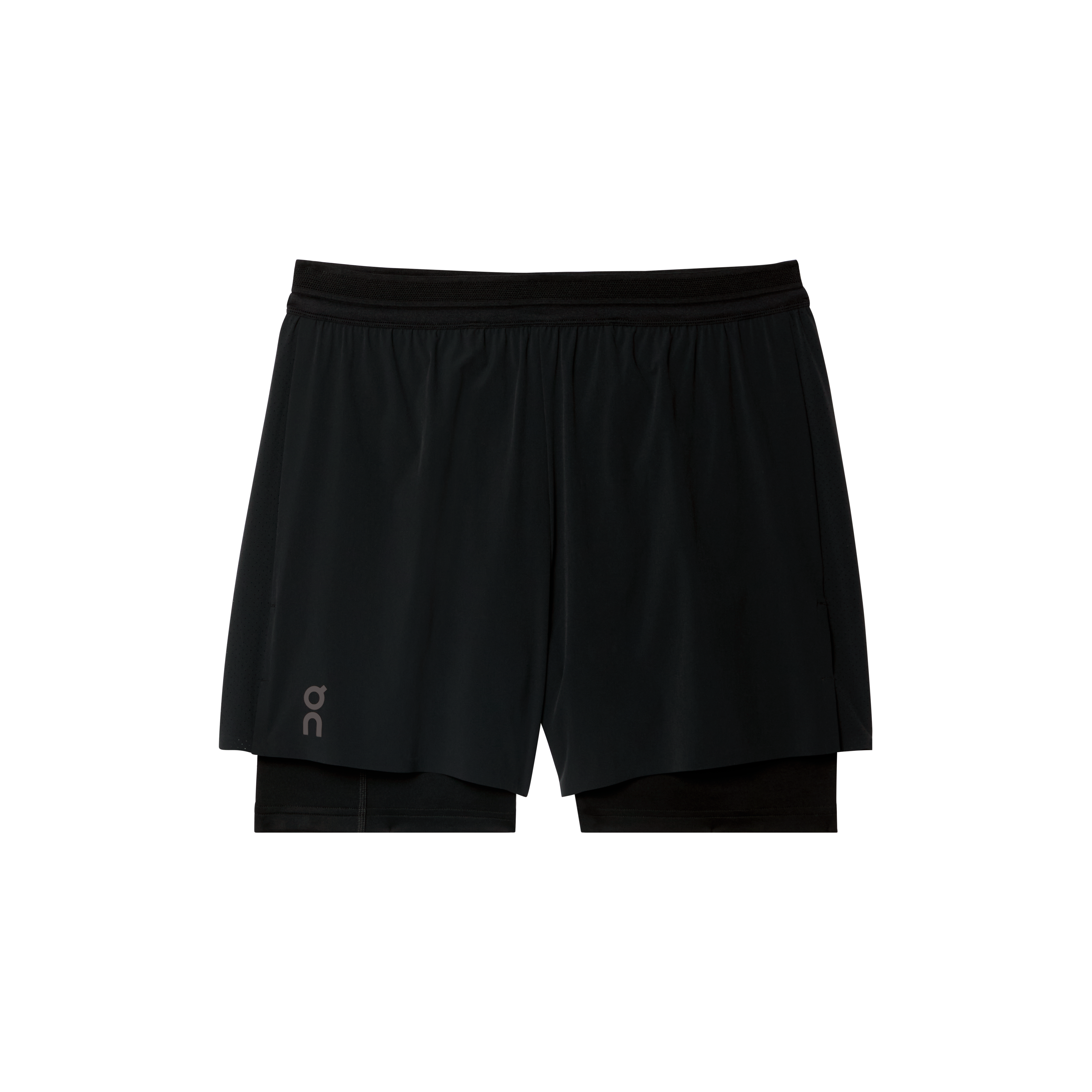 5" Performance 2/1 Shorts in Black