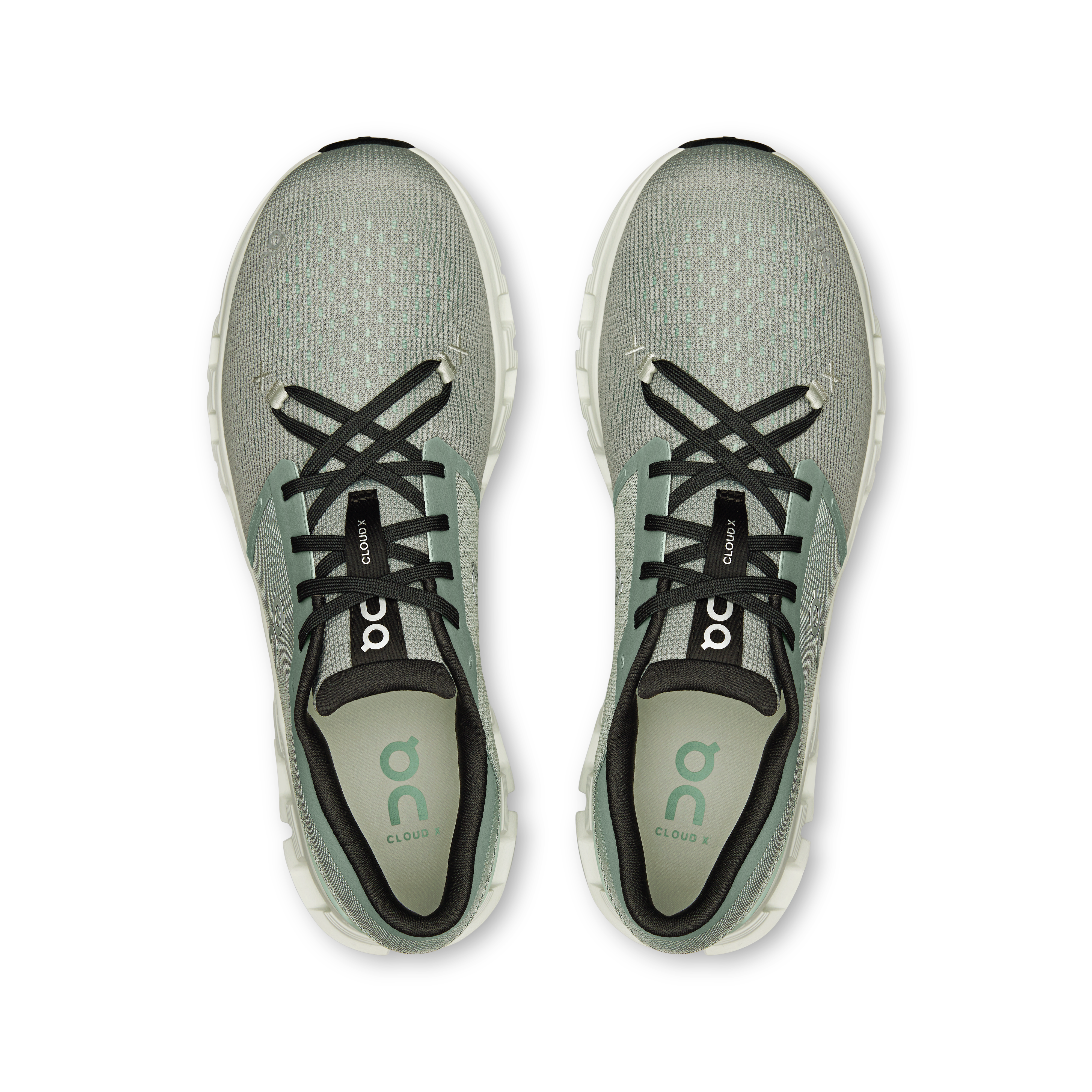 On Cloud X 4 Tin & Iceberg Men training_shoes Shoes