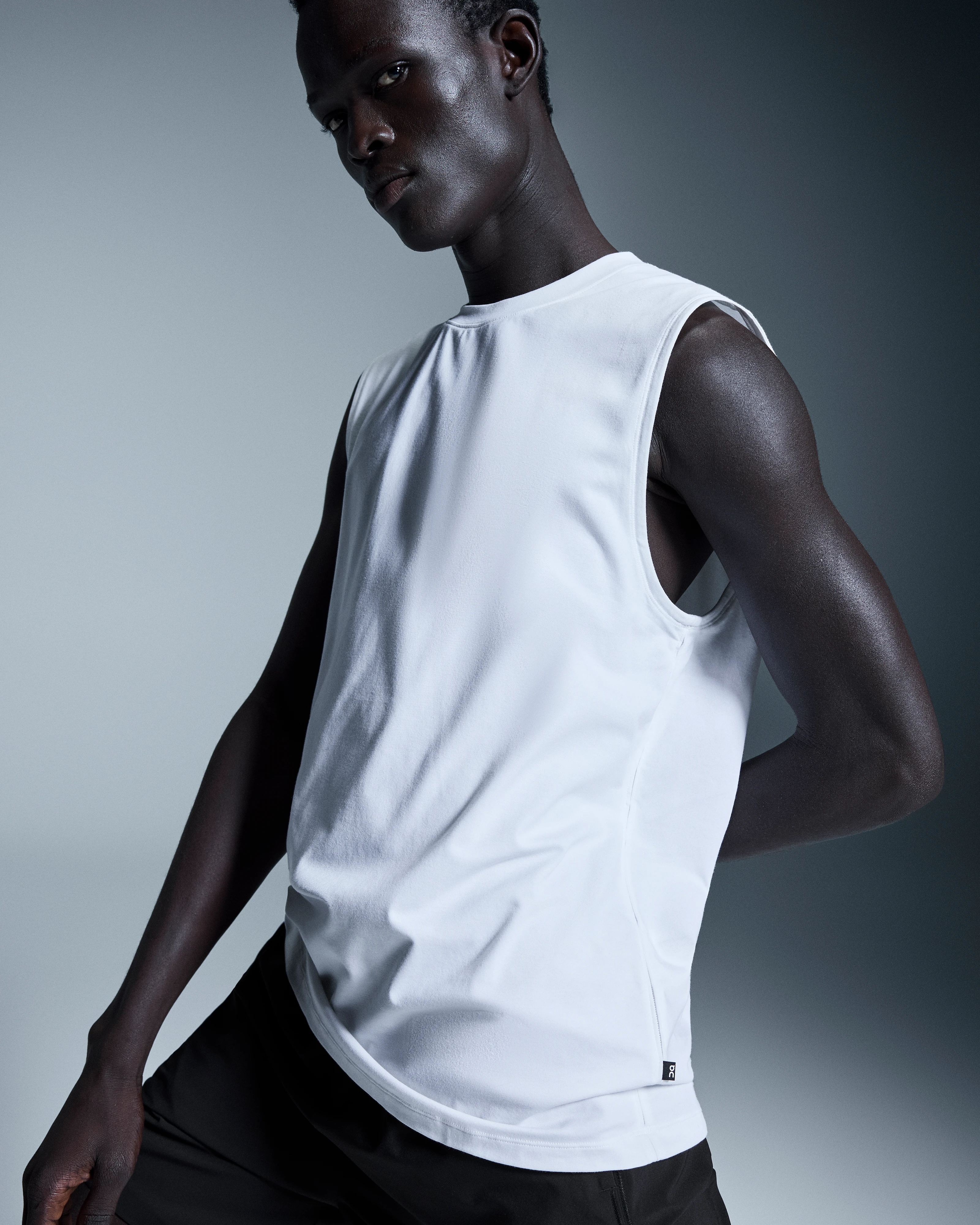 On Focus Tank White Men Tops and t-shirts