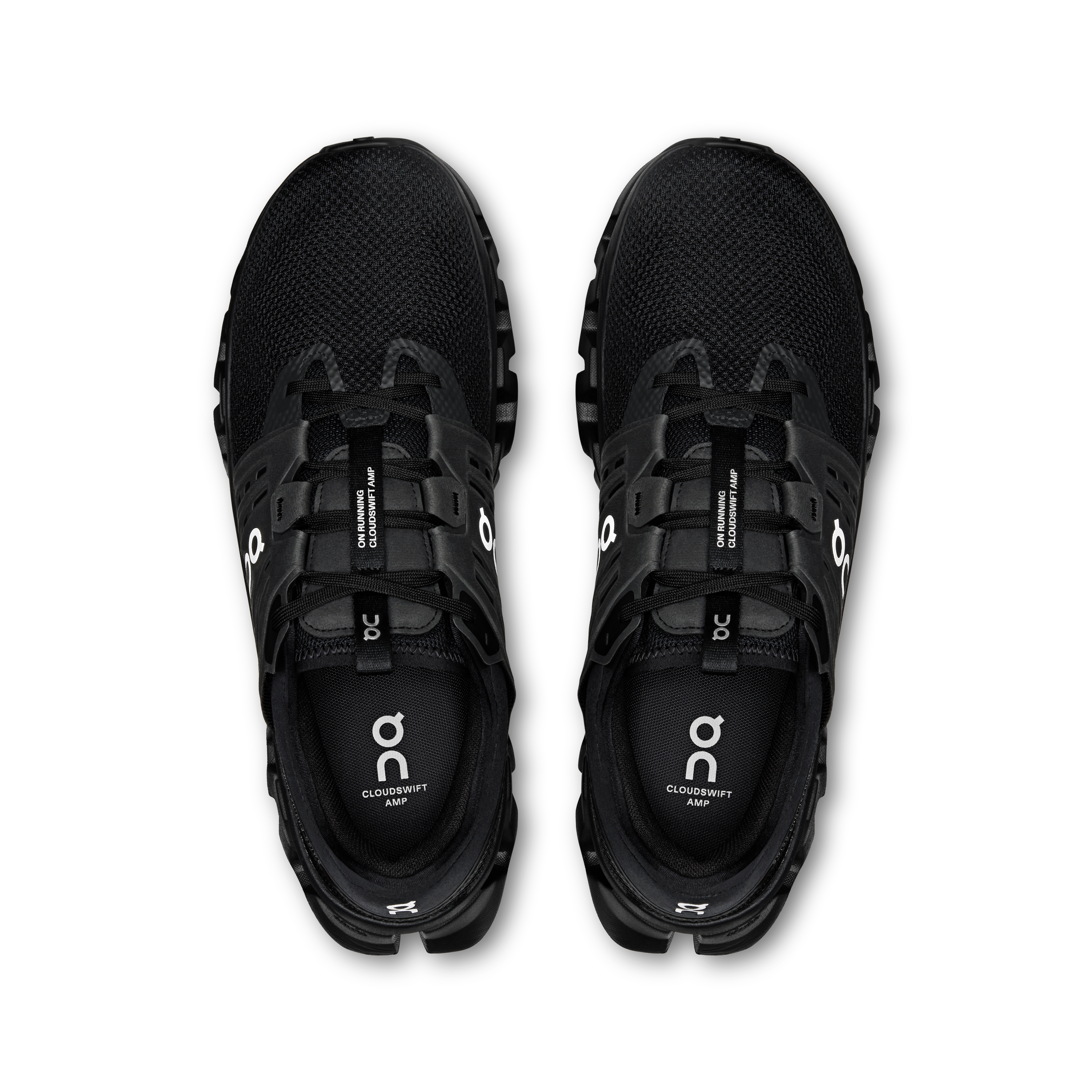On Cloudswift Amp Black & Silver Men Active life Shoes