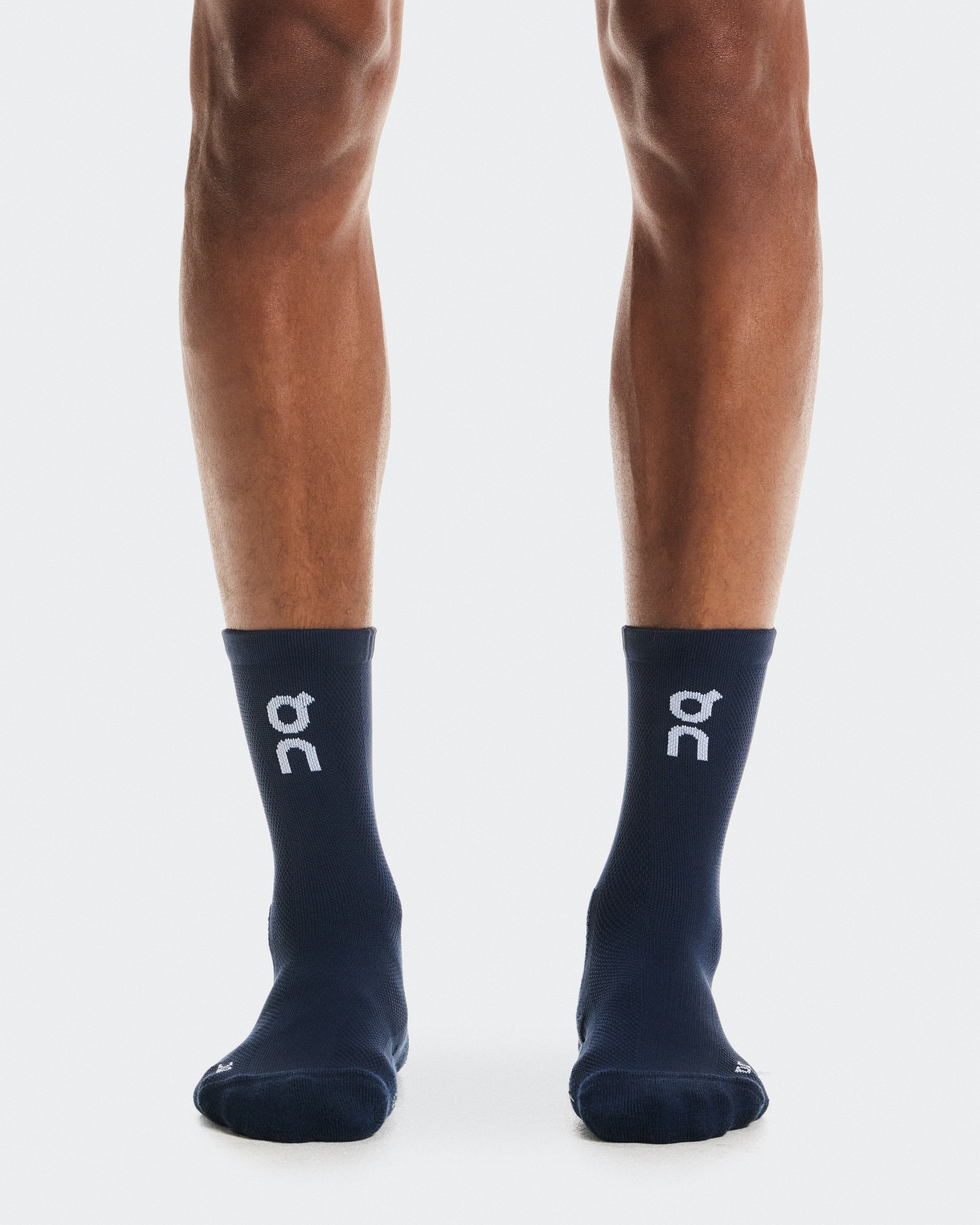 On Core Run Sock High 2P Navy Unisex Socks