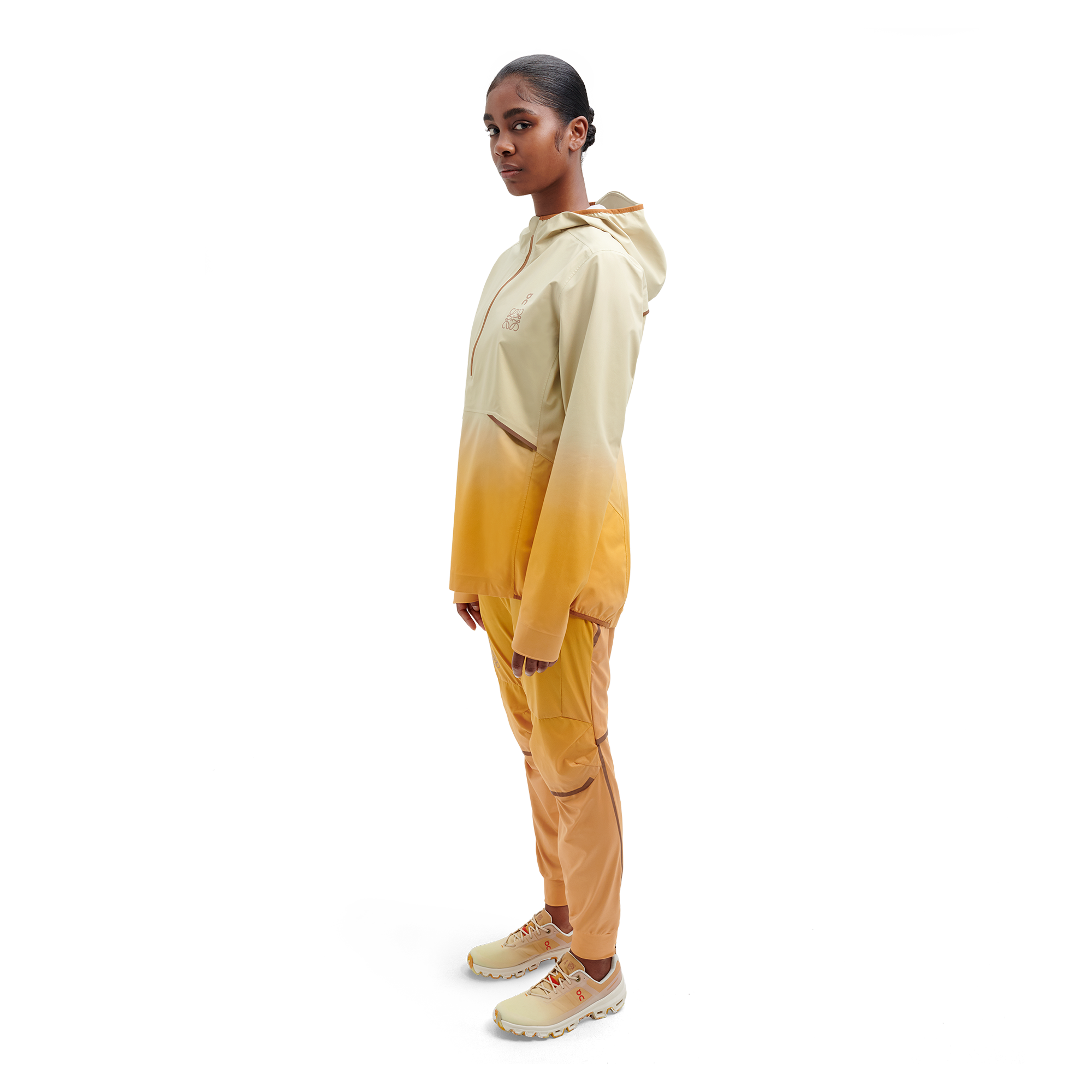 On Waterproof Anorak LOEWE Gradient Orange Women Jackets