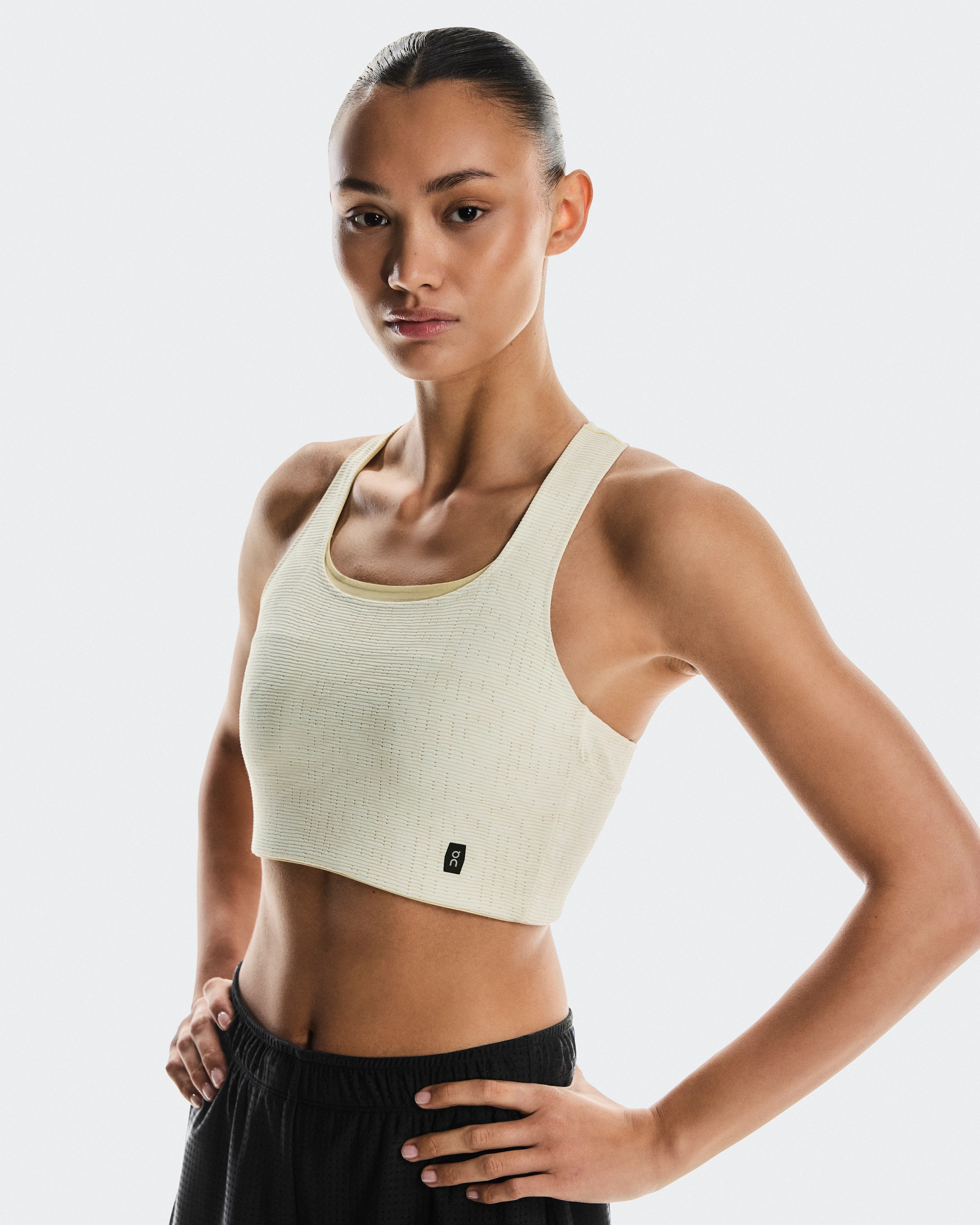 On Pace Pocket Bra Taupe Women Bras