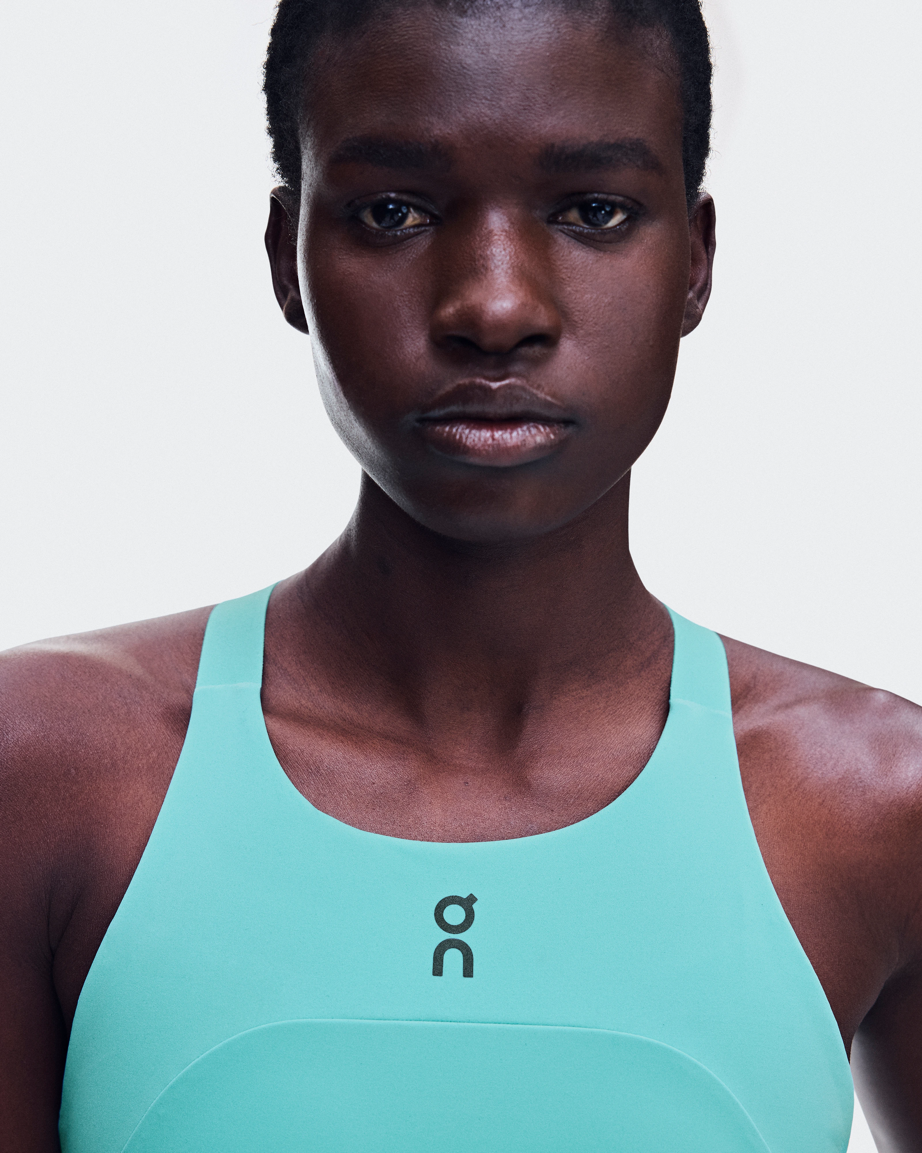 On Performance Crop Aquamarine Women Tops and t-shirts