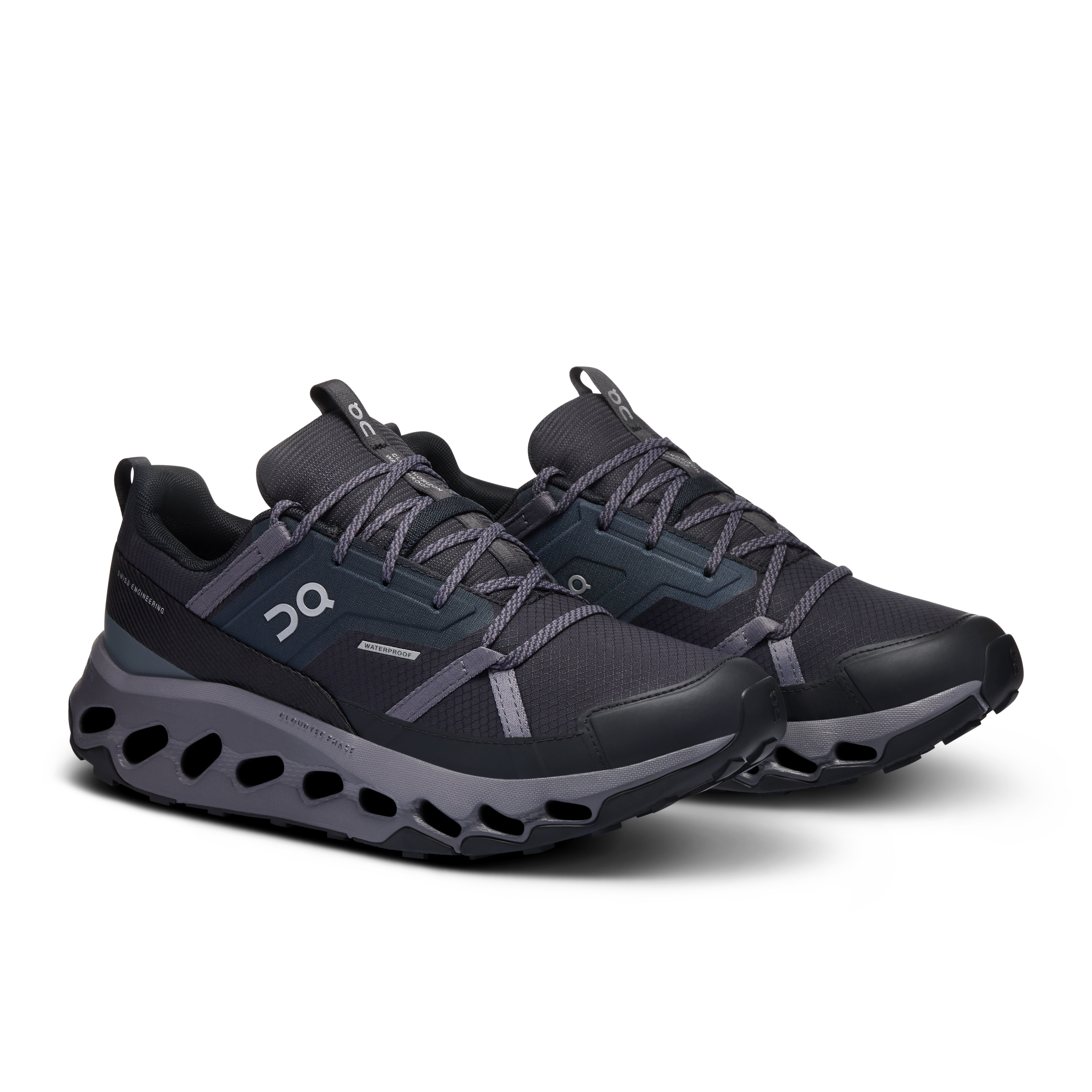 On Cloudhorizon Waterproof Black & Eclipse Women Hiking Shoes