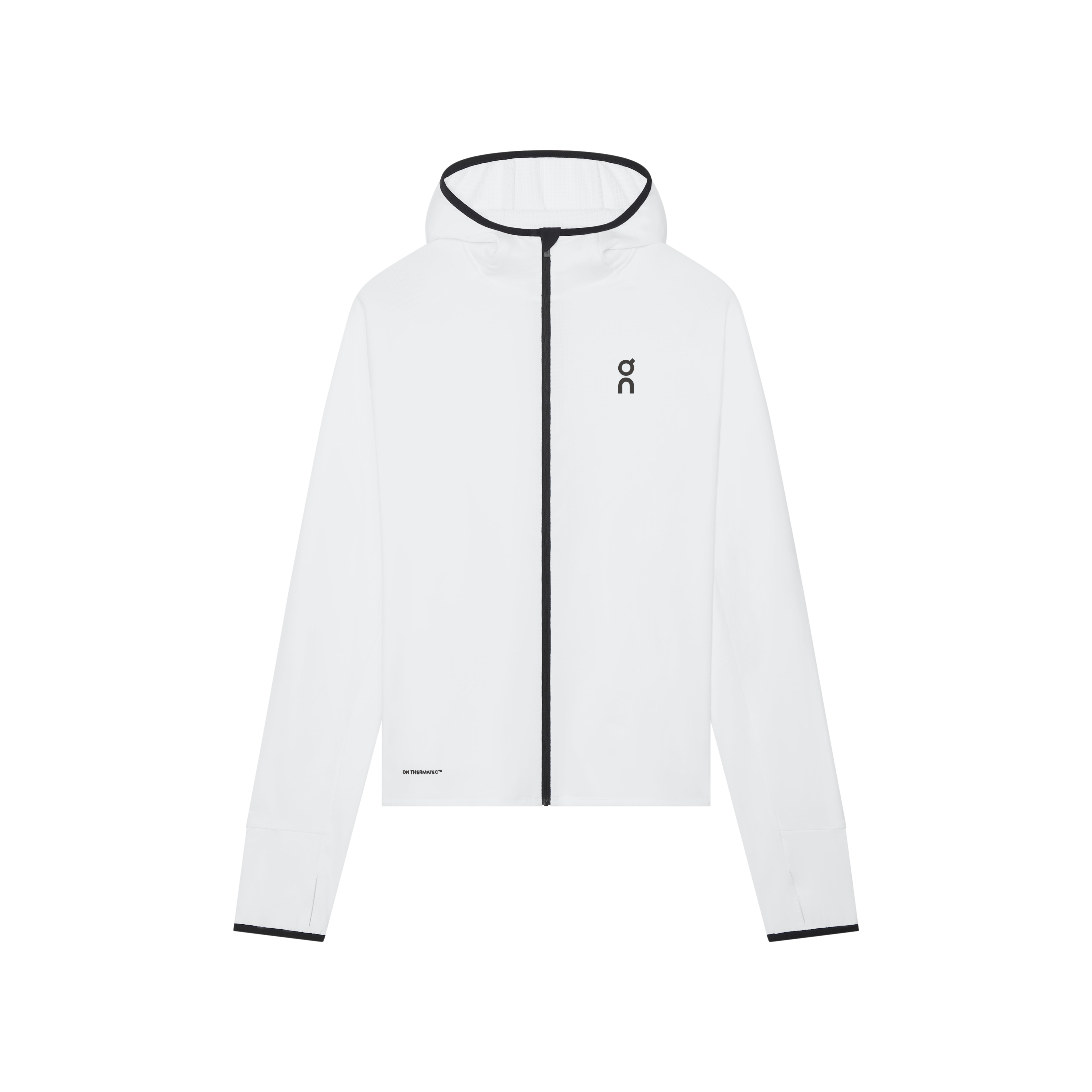 Climate Zip Hoodie in White