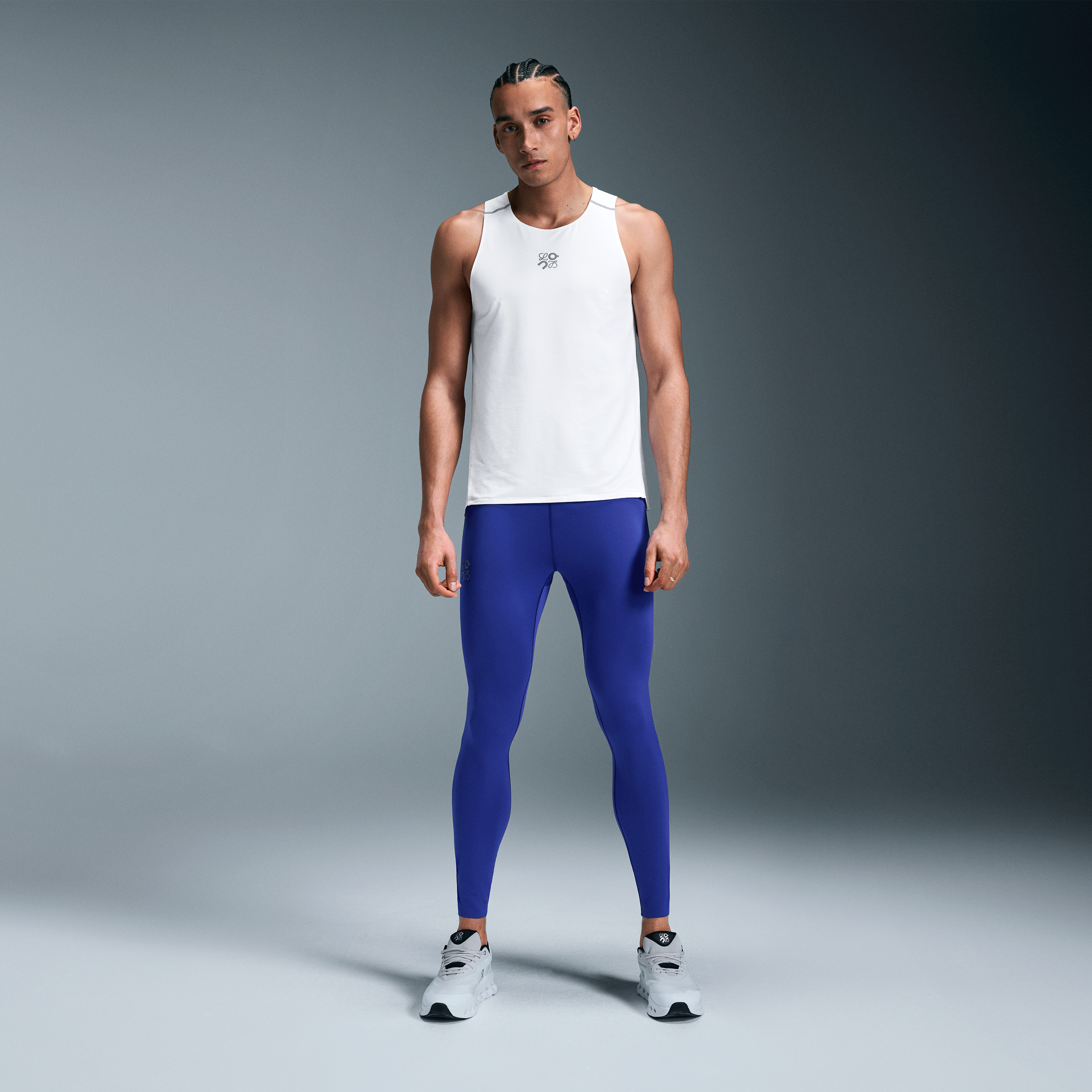 On Active Tights LOEWE Blue Men – Versatile workouts, limited edition, LOEWE × On Tights