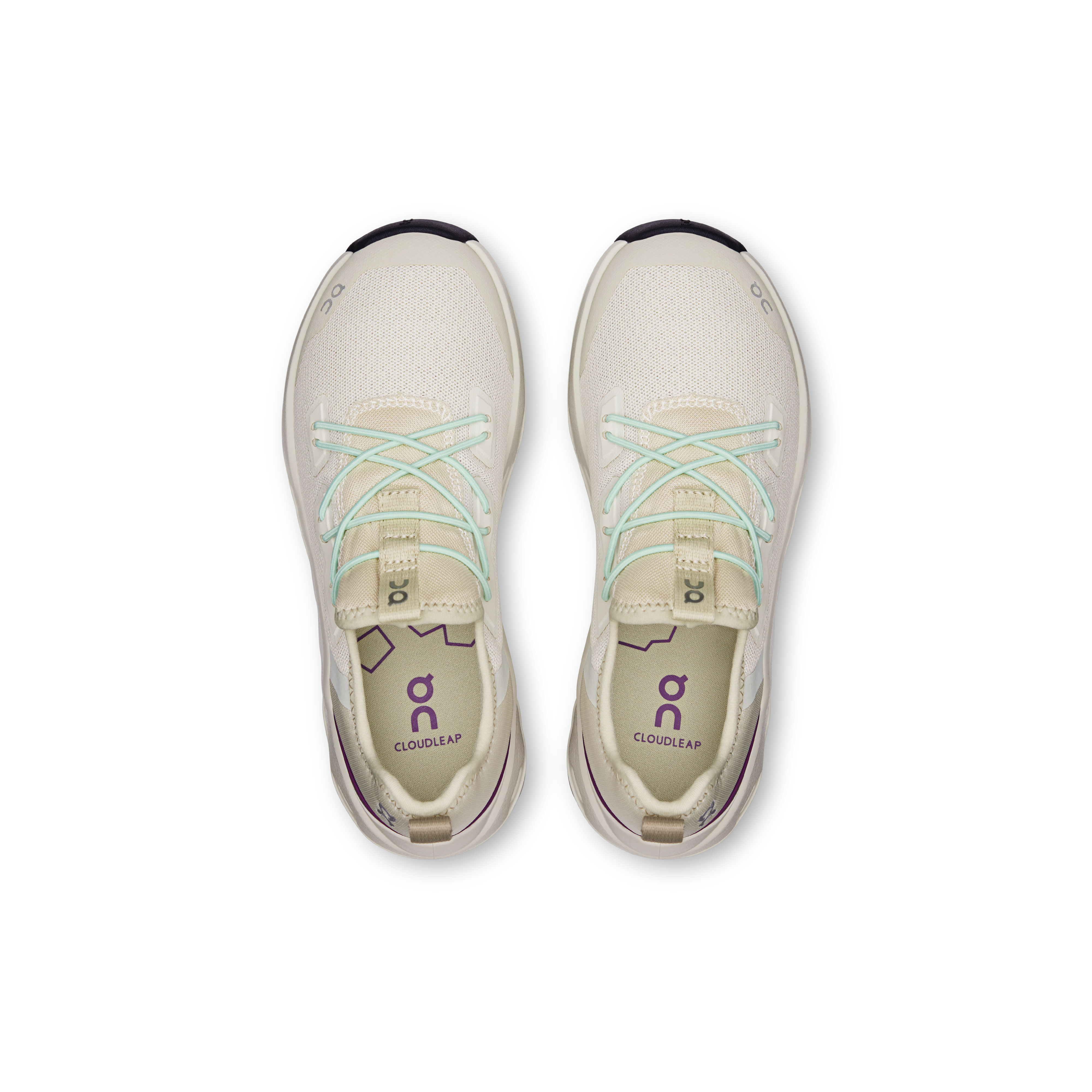On Cloudleap Chalk & Elderberry Kids Active life Shoes