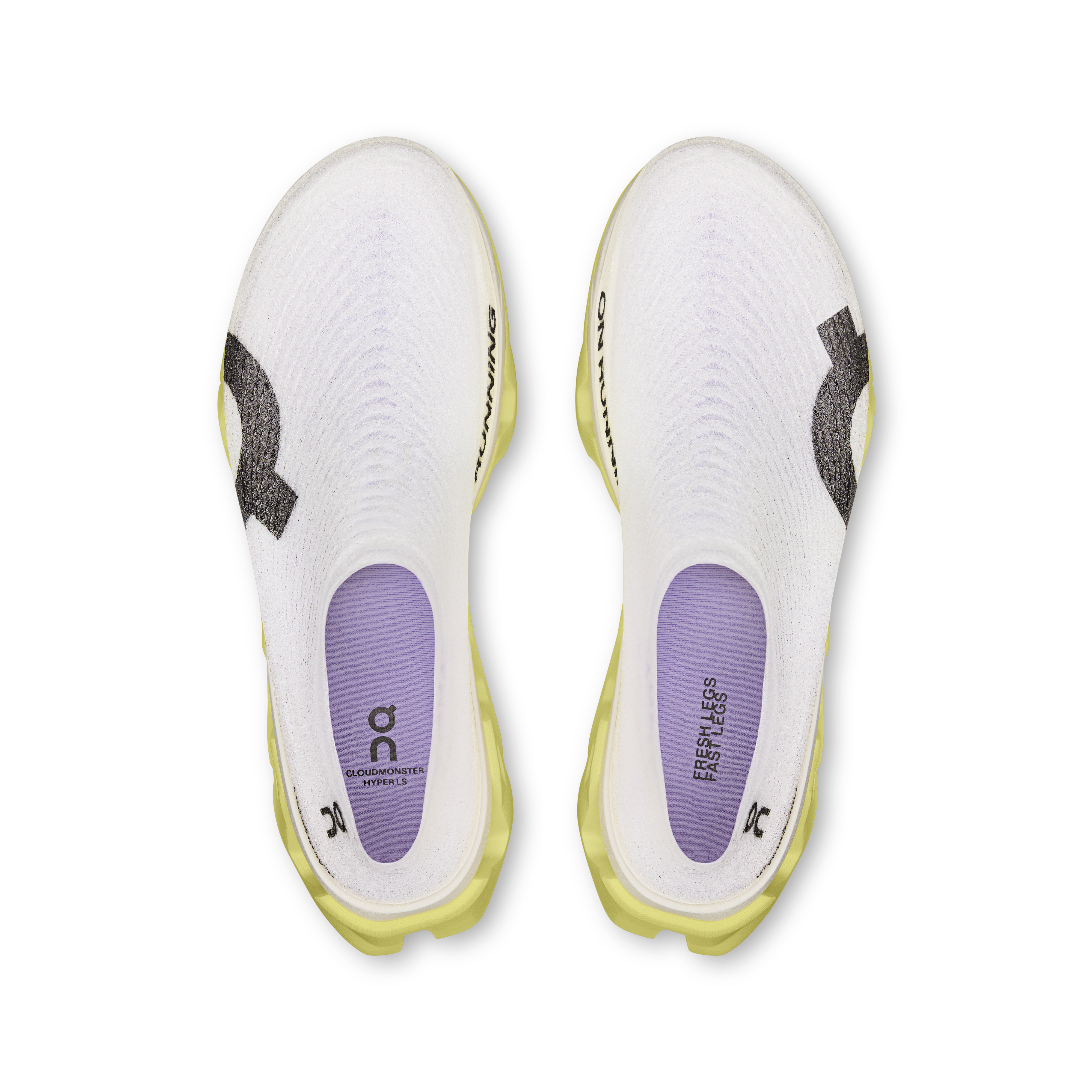 On LightSpray Cloudmonster 3 Hyper Limelight & Bloom Unisex Road running Shoes