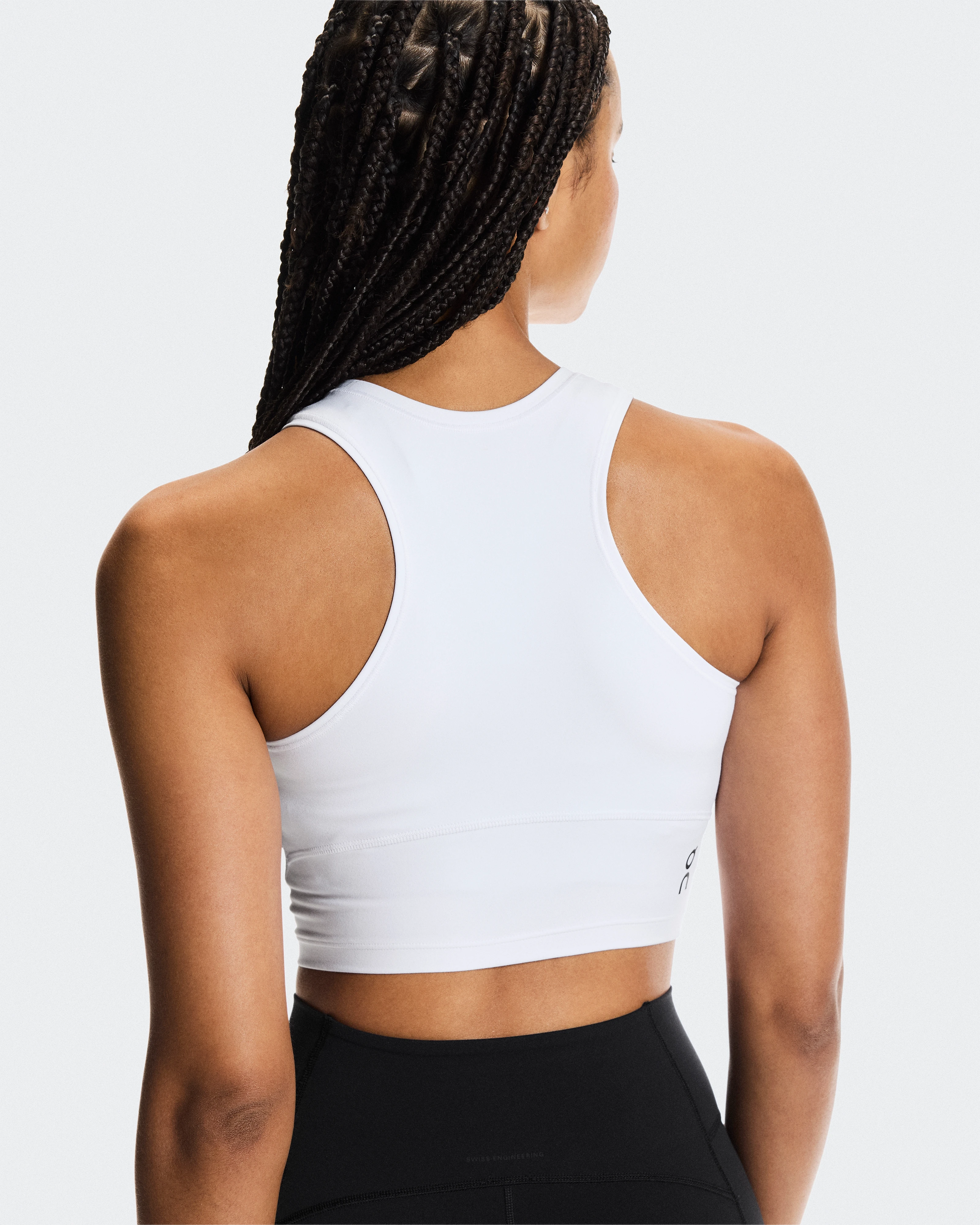 On Studio Crop White Women Tops and t-shirts