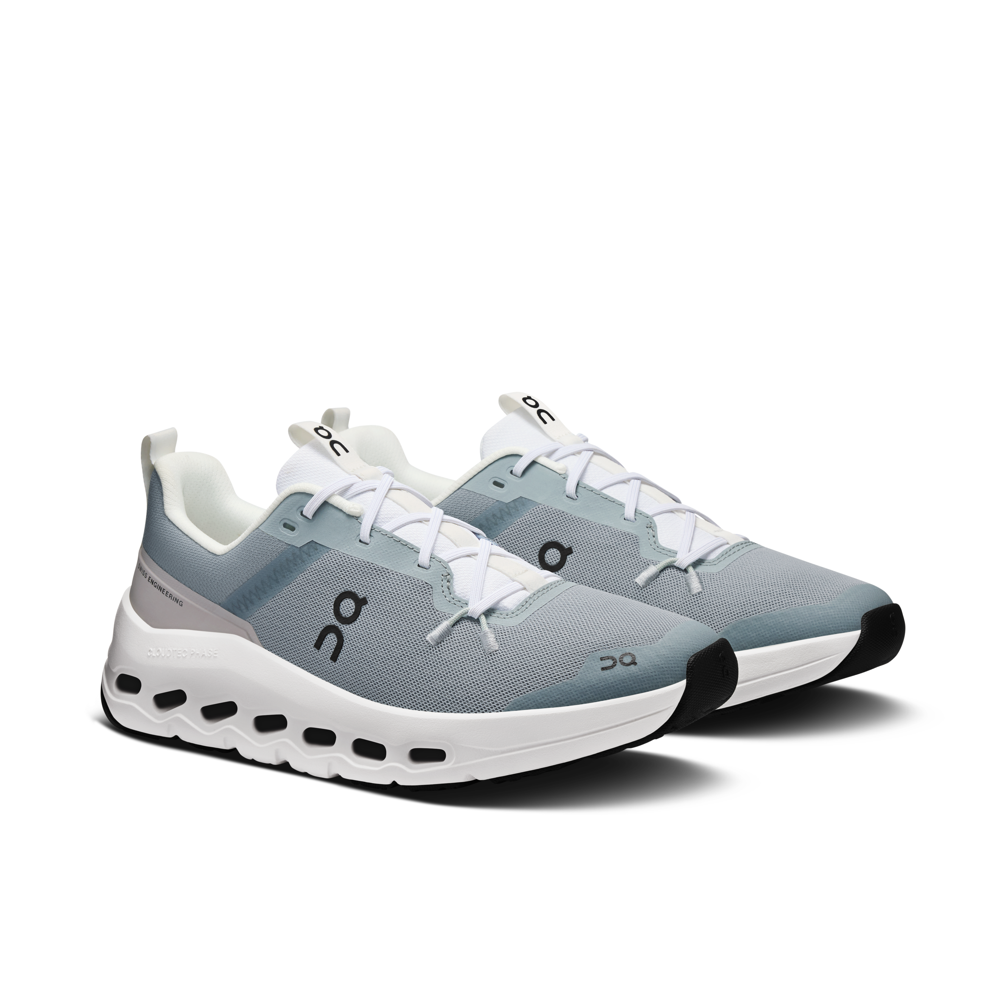 On Cloudleap Glacier & White Youth Active life Shoes