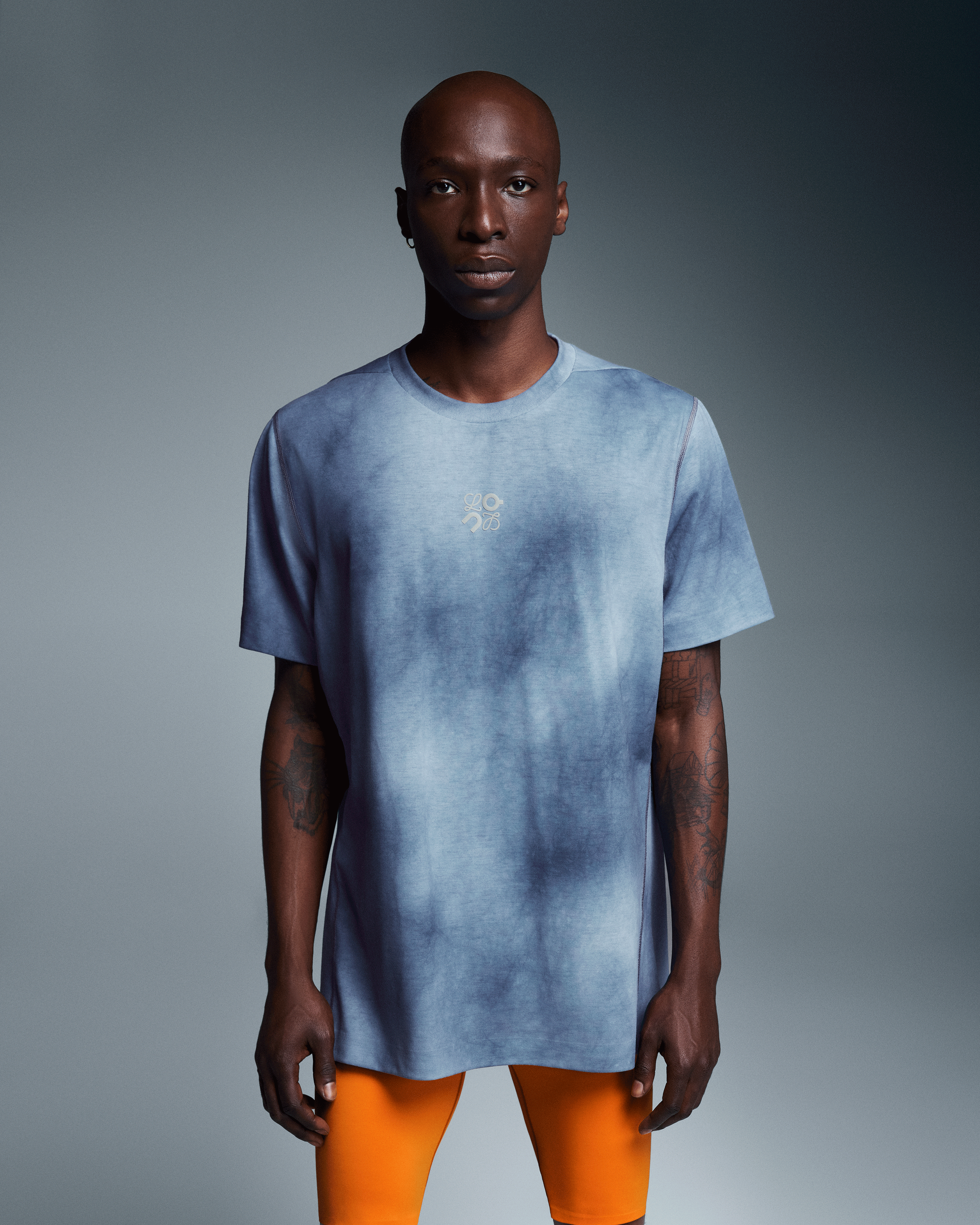On Active Shorts LOEWE Orange Men Shorts