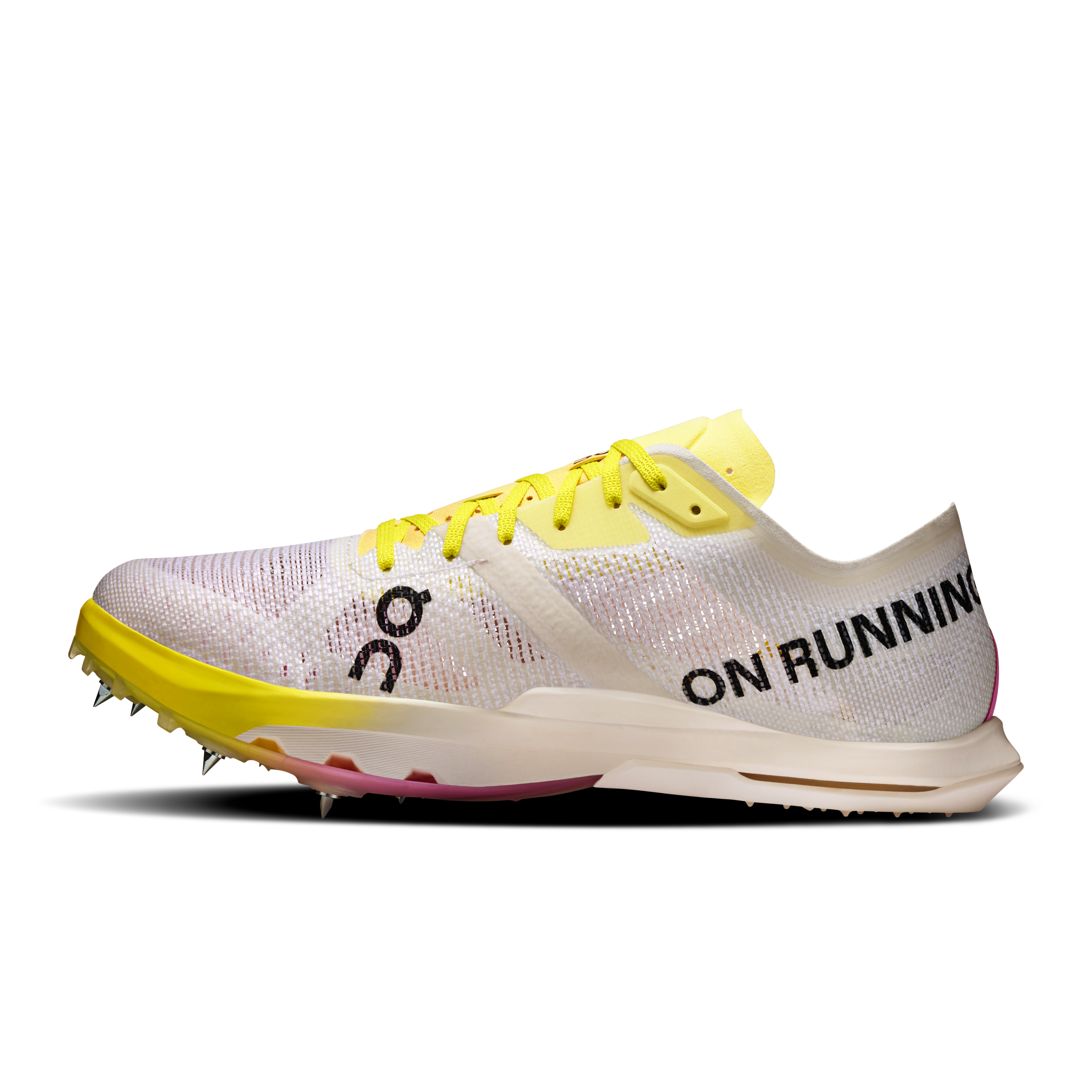 On Cloudspike Citius 2 White & Raspberry Women Track Shoes