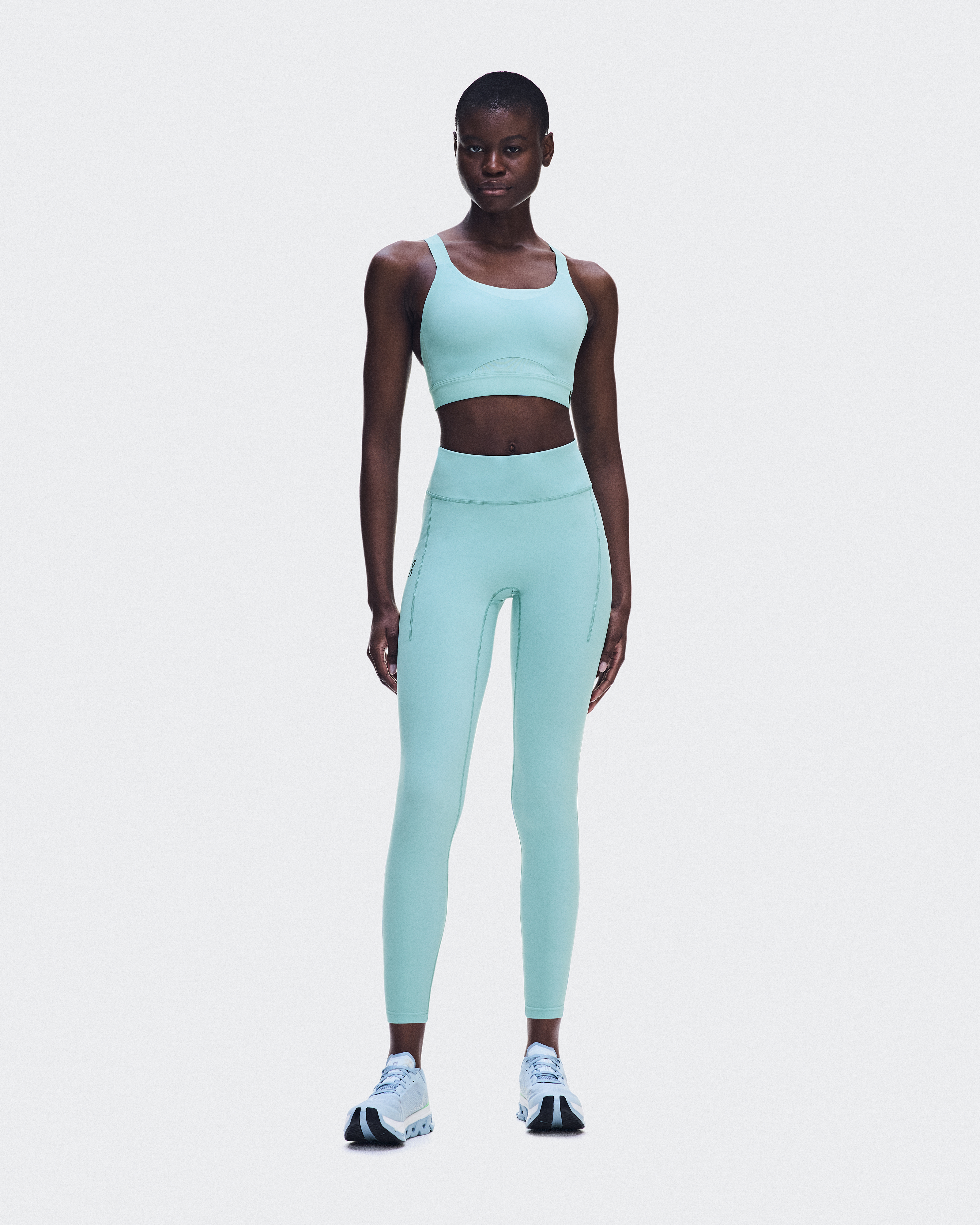 Performance Tights 7/8 in Aquamarine