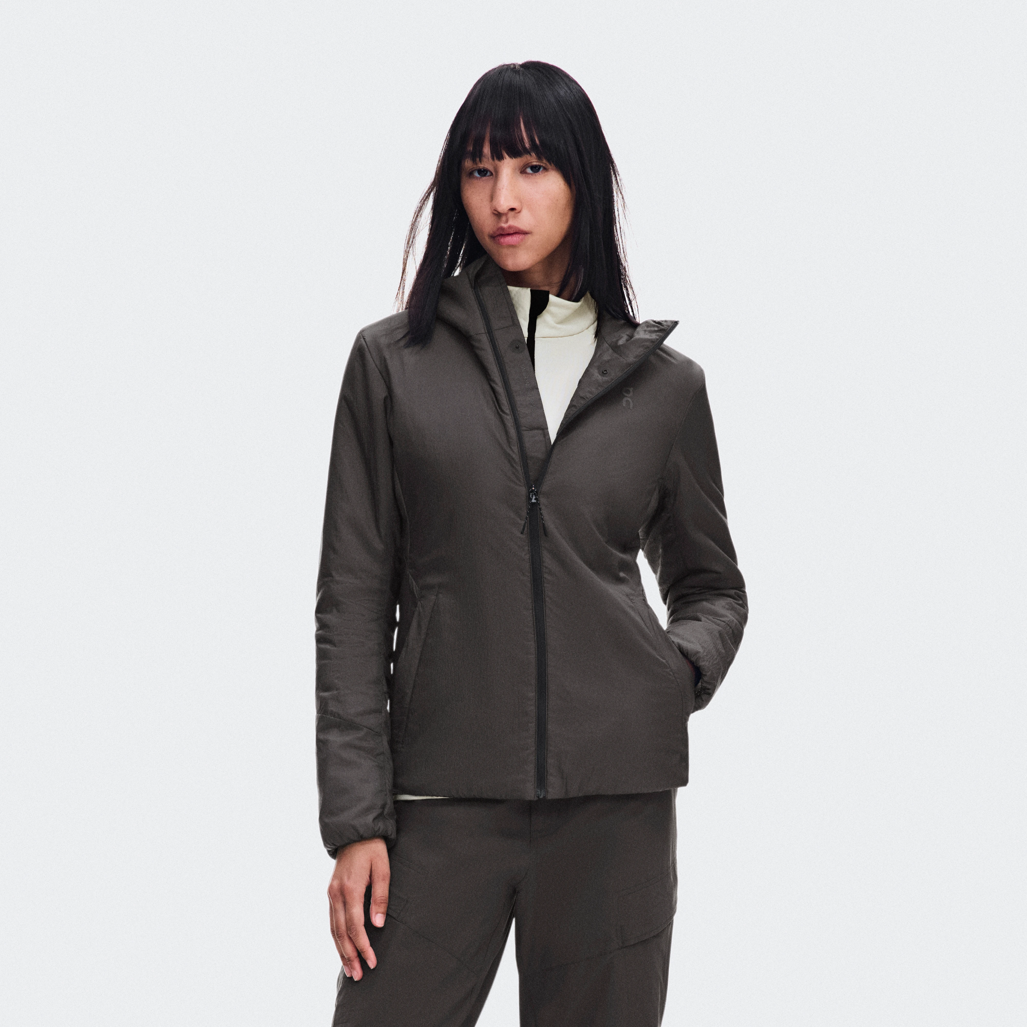On Ascent Insulated Jacket Espresso Women – Hiking, outdoor exploration Jackets Hiking