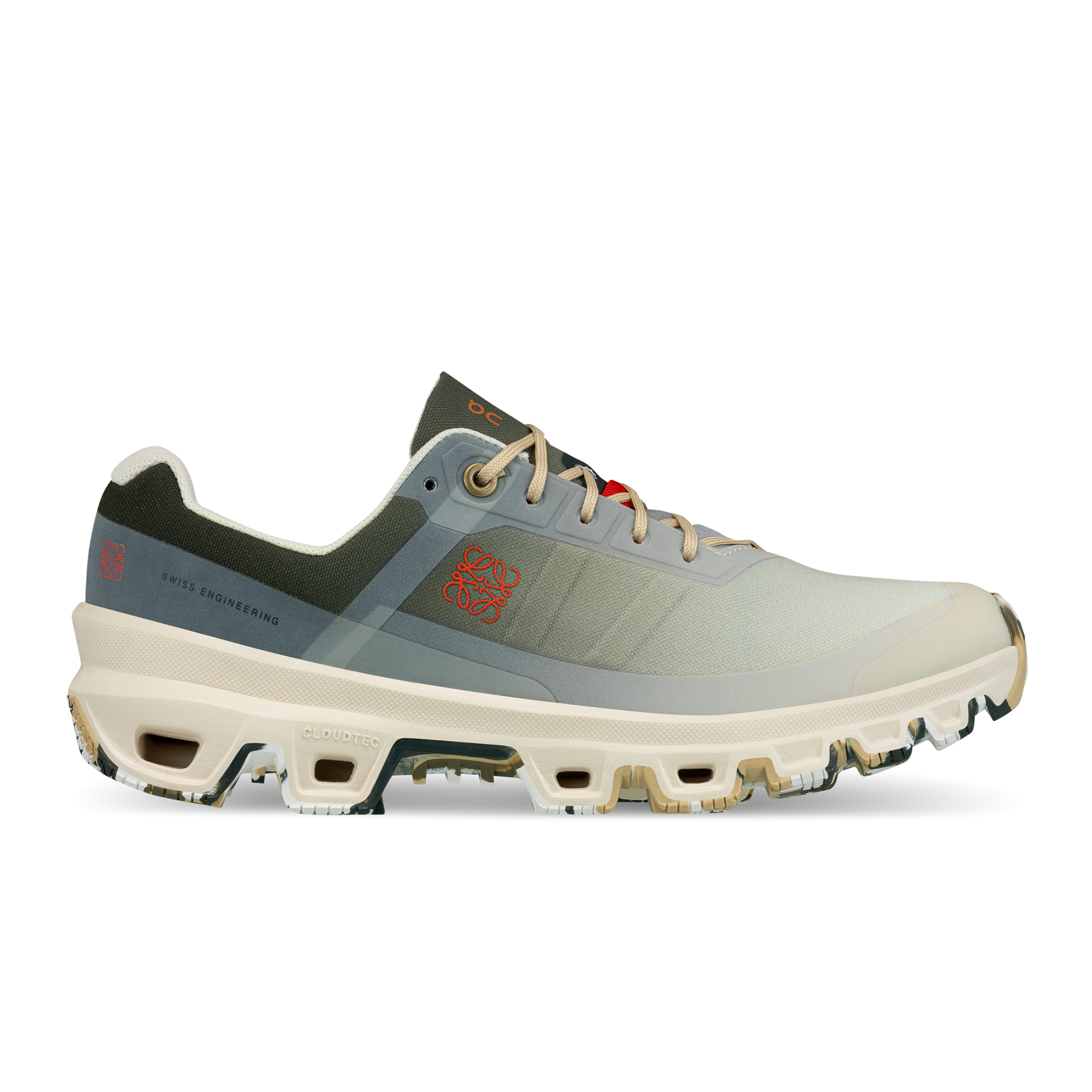 On Cloudventure LOEWE Gradient Khaki Women – Performance outdoors, cushioned, Missiongrip™ Shoes