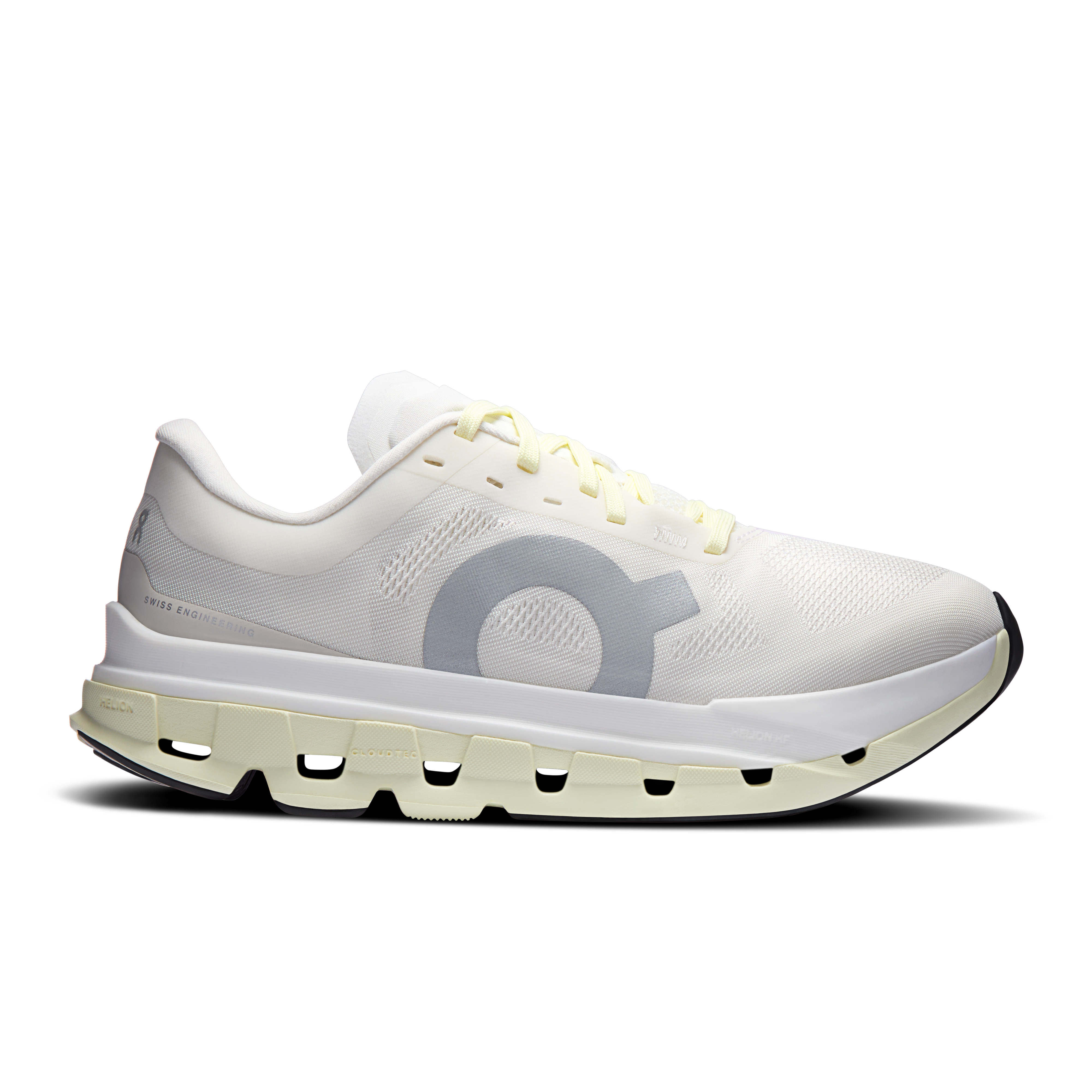 On Cloudflow 5 Ivory & Seedling Women – Tempo runs, intervals, fast ride Shoes