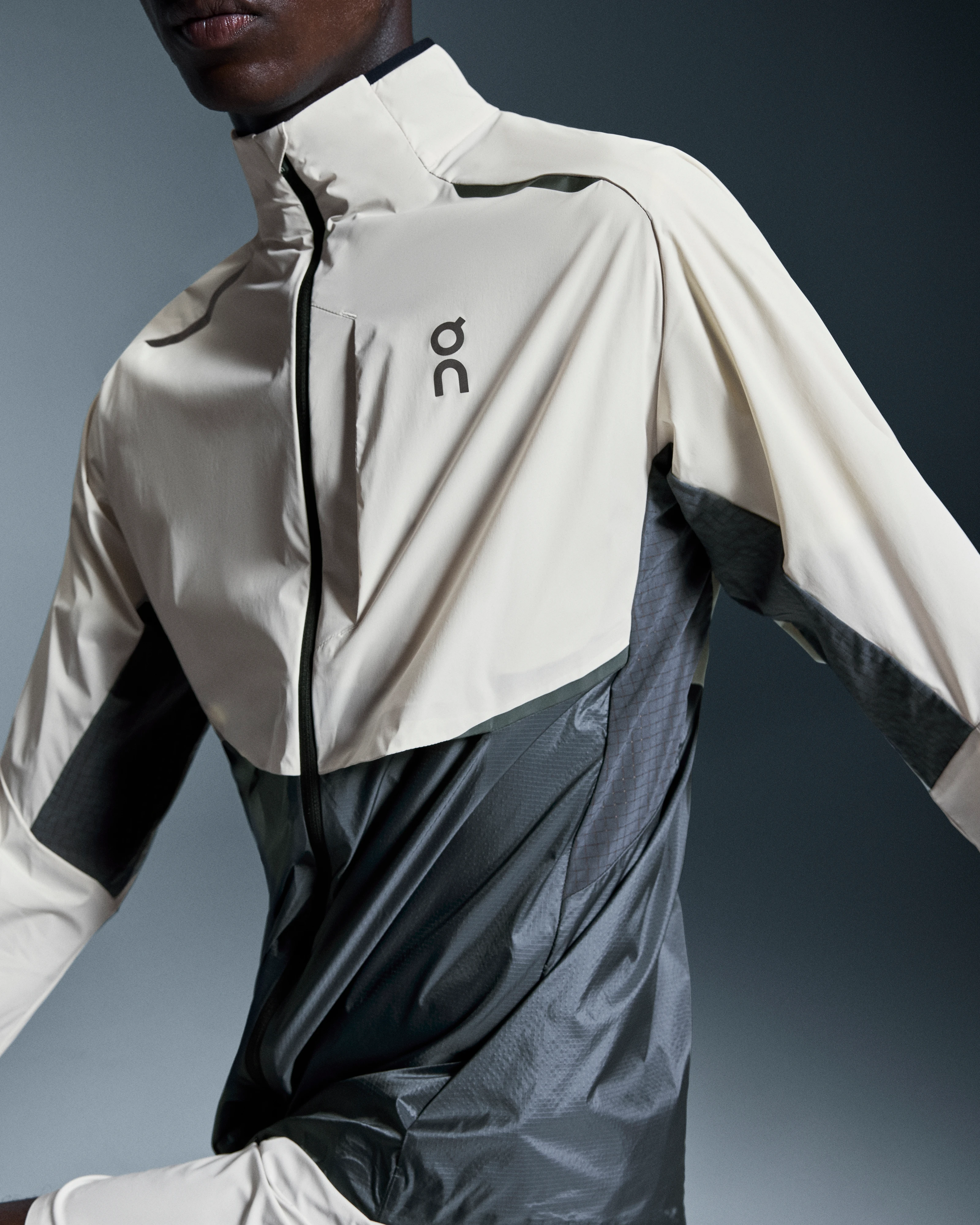 On Weather Jacket Silver & Eclipse Men Jackets