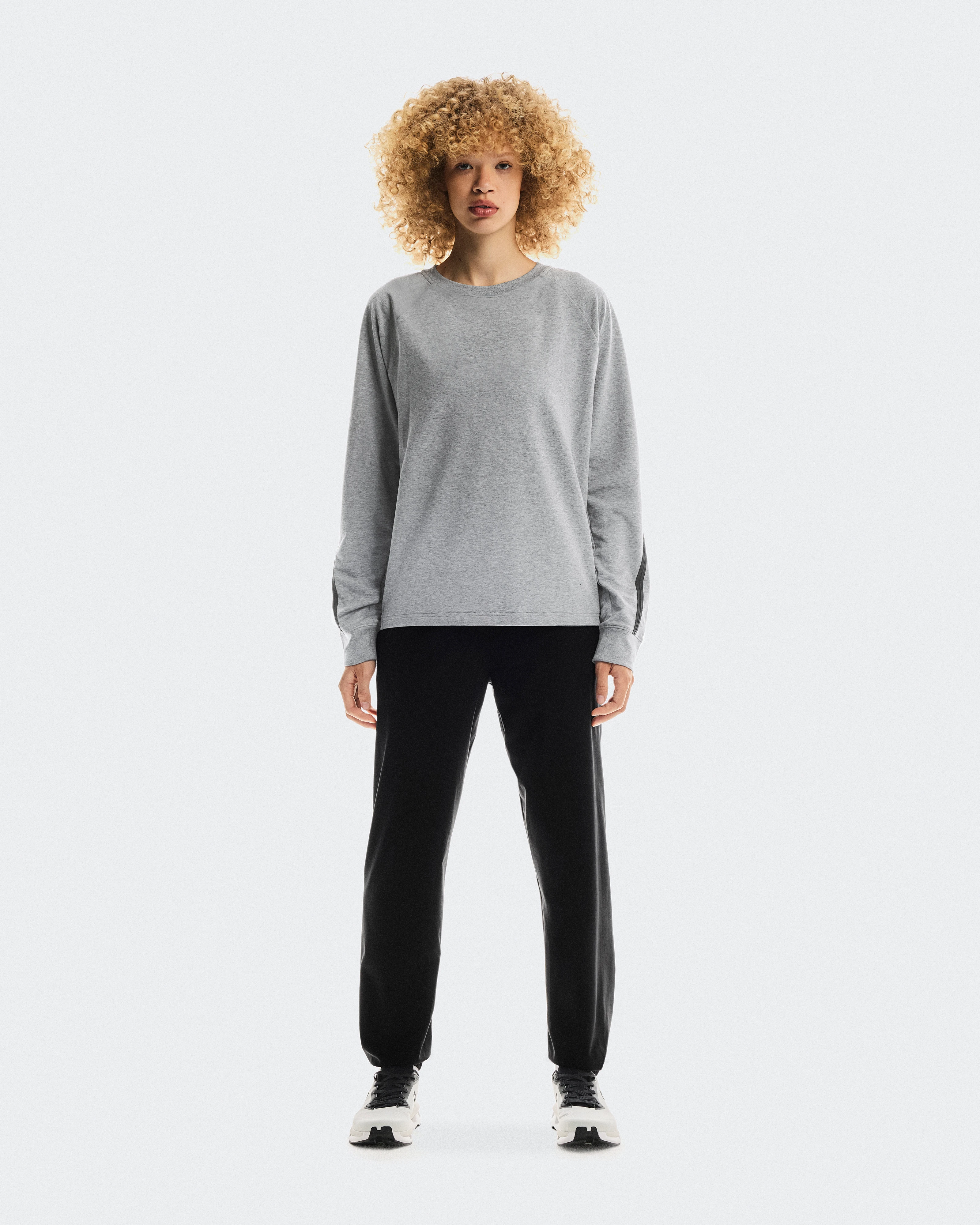 On Studio Crew Basalt Women Hoodies and sweatshirts