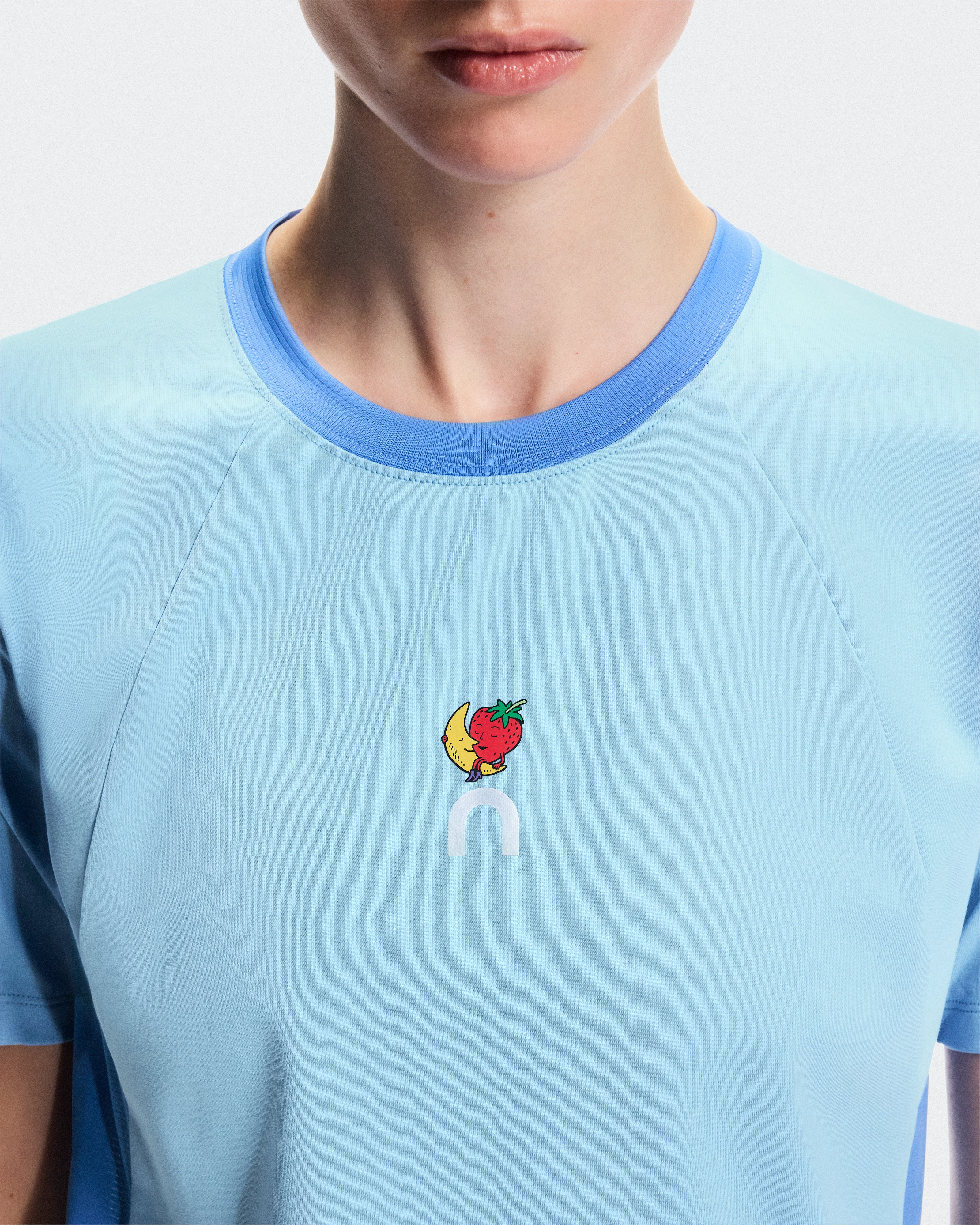 On Trek-T SHF Gourami & Ultramarine Women Tops and t-shirts
