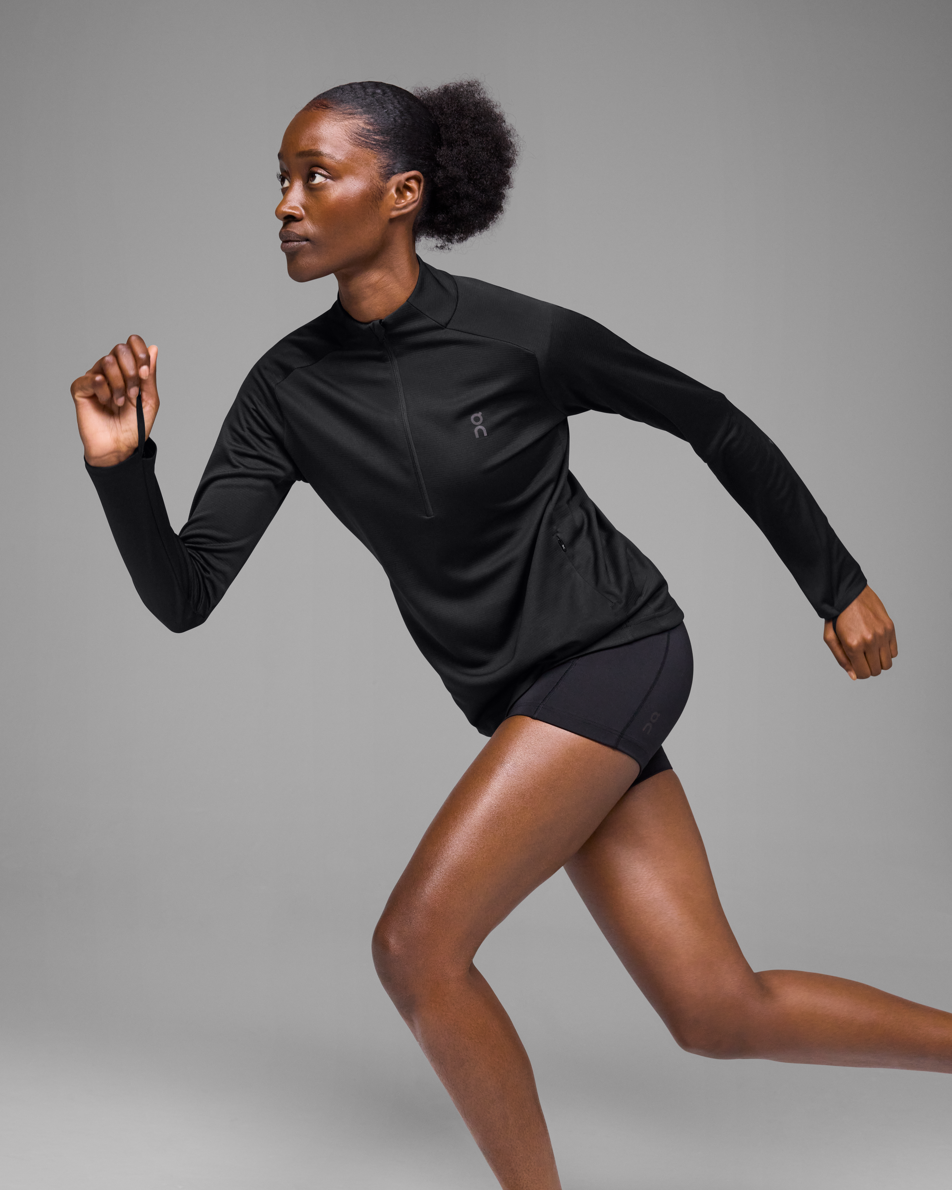 On Climate Shirt Black Women Hoodies and sweatshirts