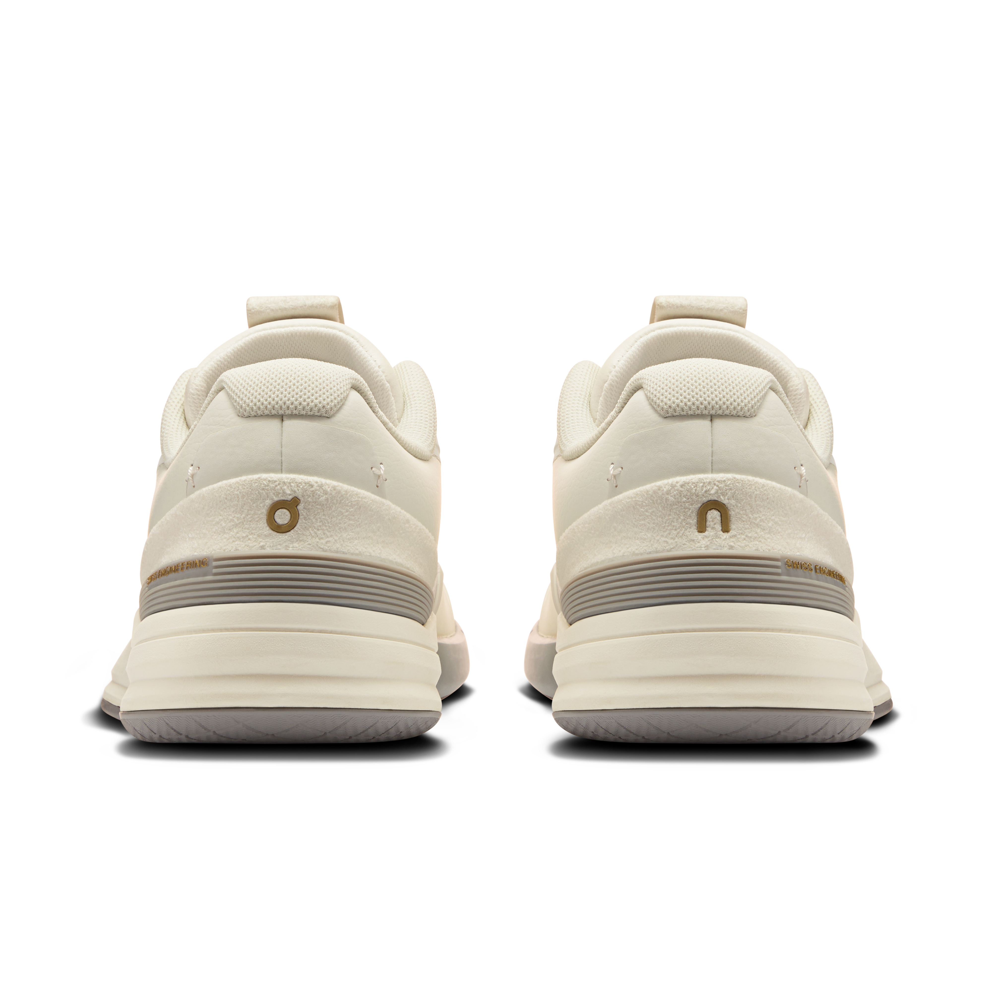 On THE ROGER Pro Ace Ivory & Fog Women Active life Shoes
