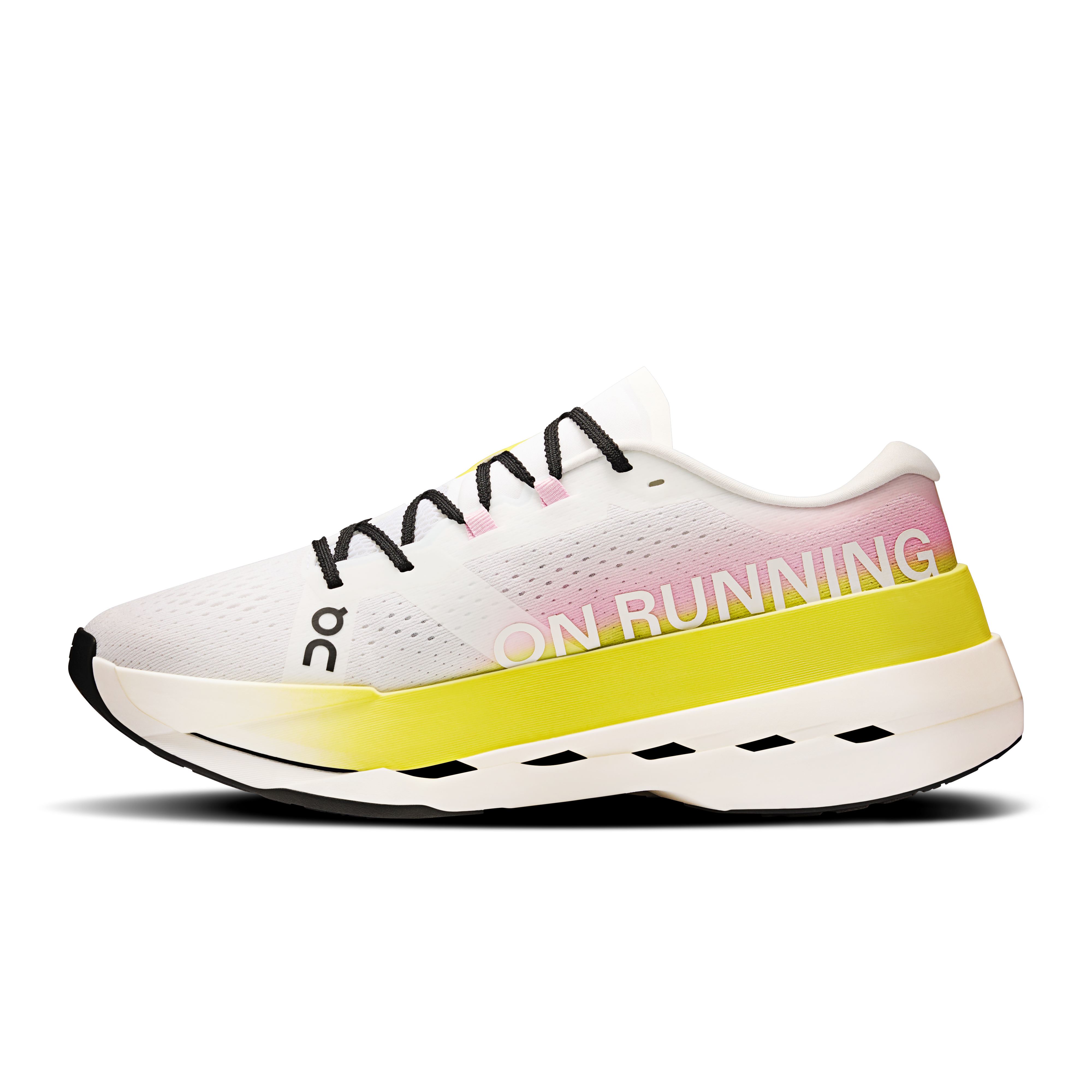 On Cloudboom Max Lime & Raspberry Men Road running Shoes