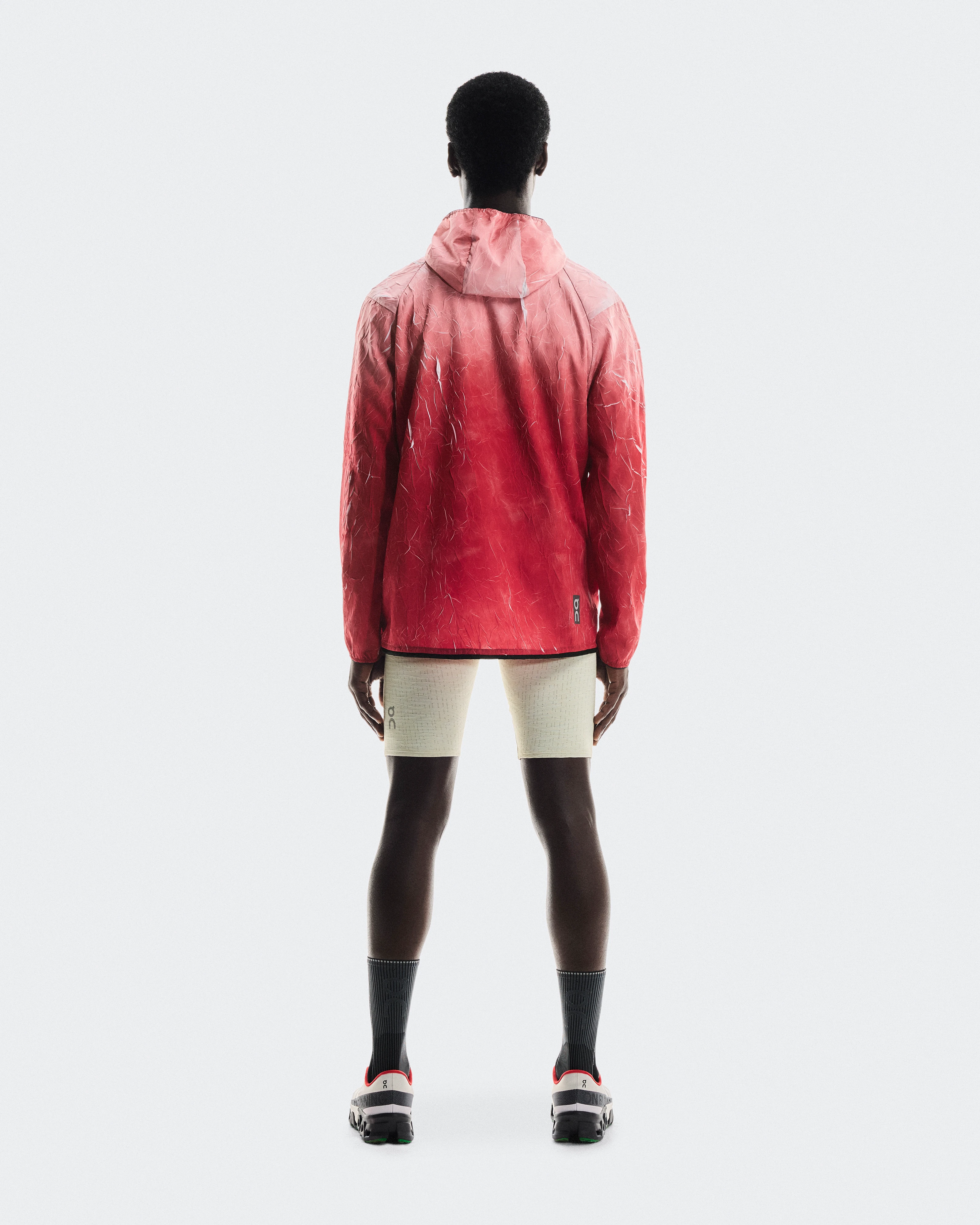 On Pace Run Jacket Red Men Jackets