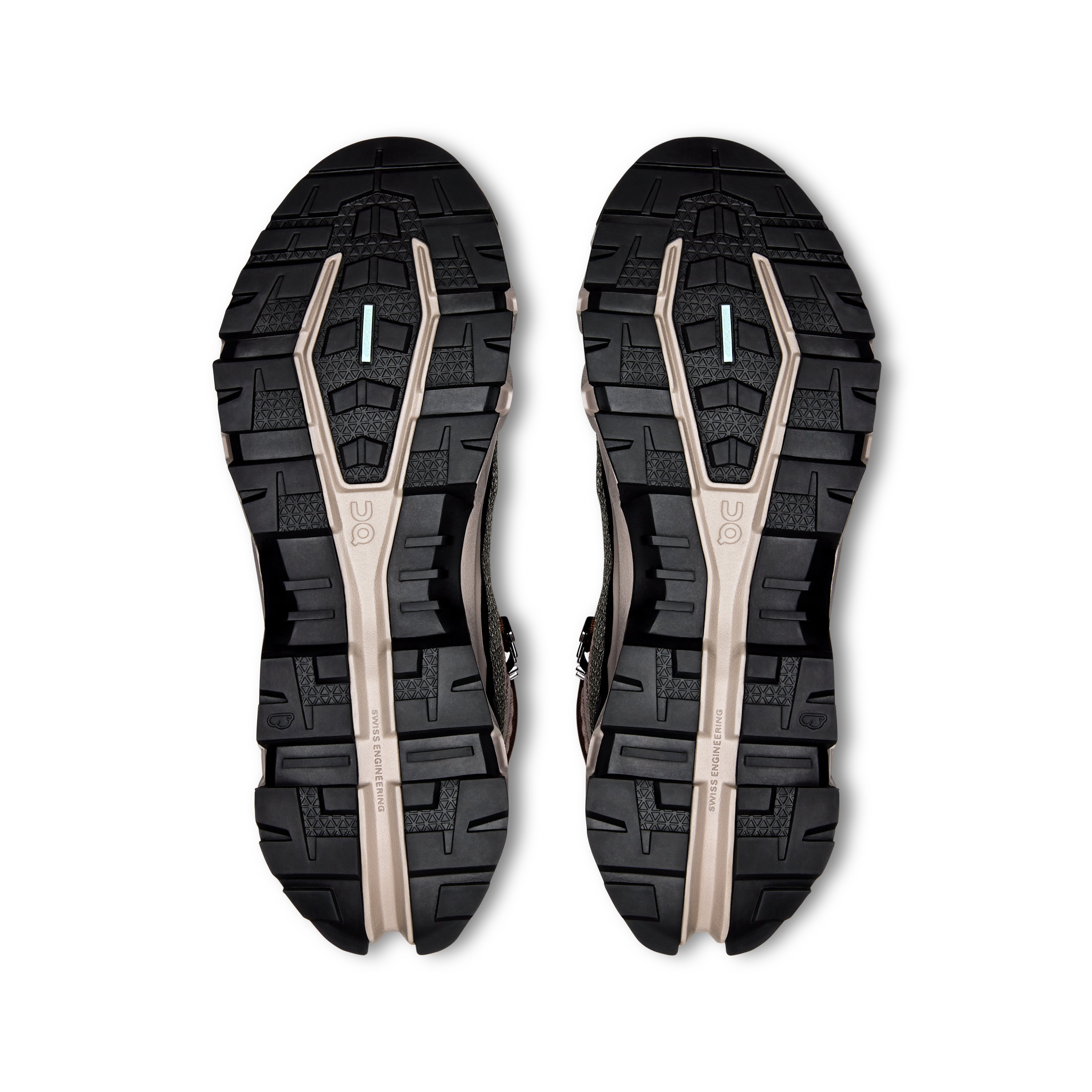 On Cloudrock Trek Waterproof Ash & Fog Men Hiking Shoes