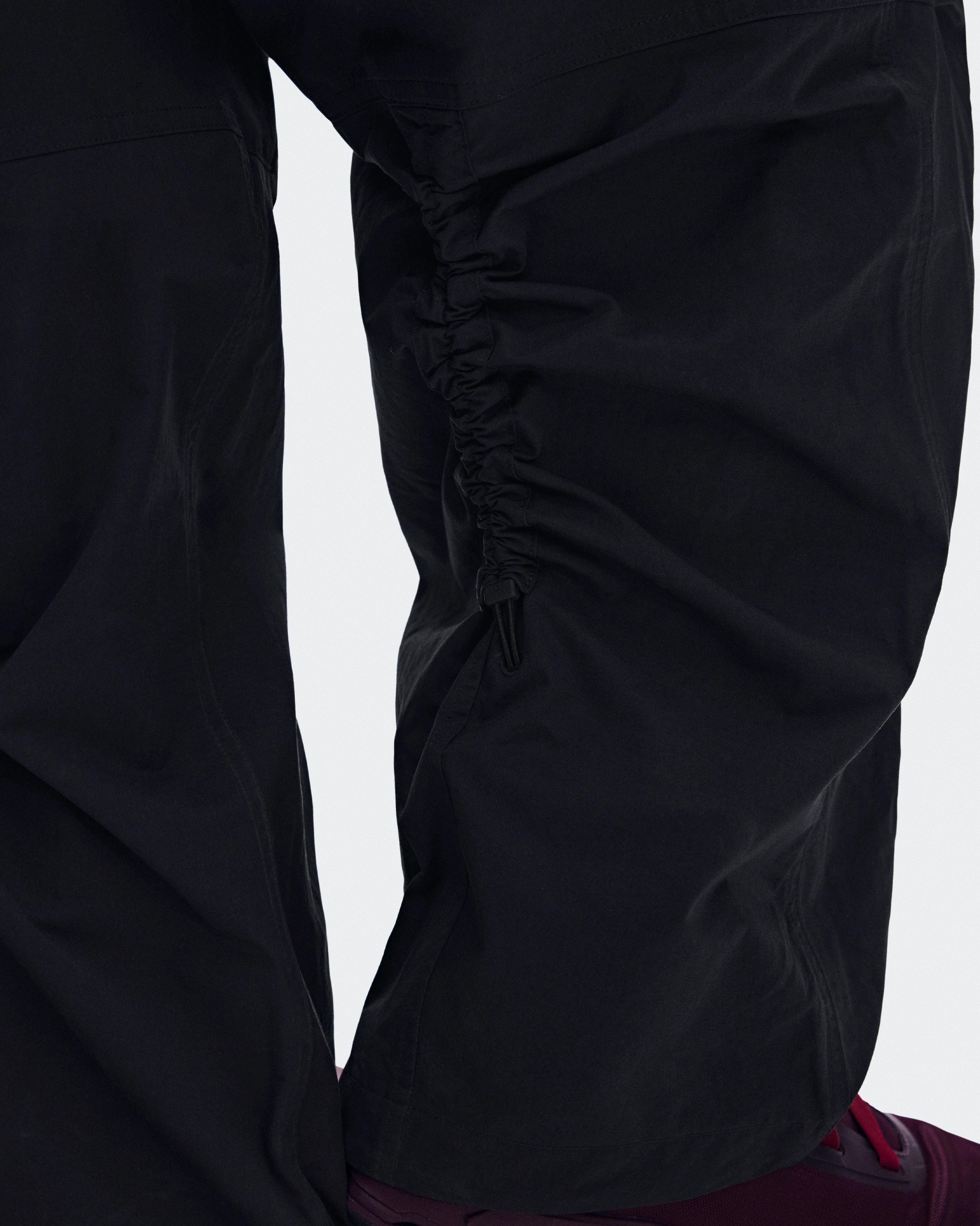 On Parachute Pants Black Women Pants