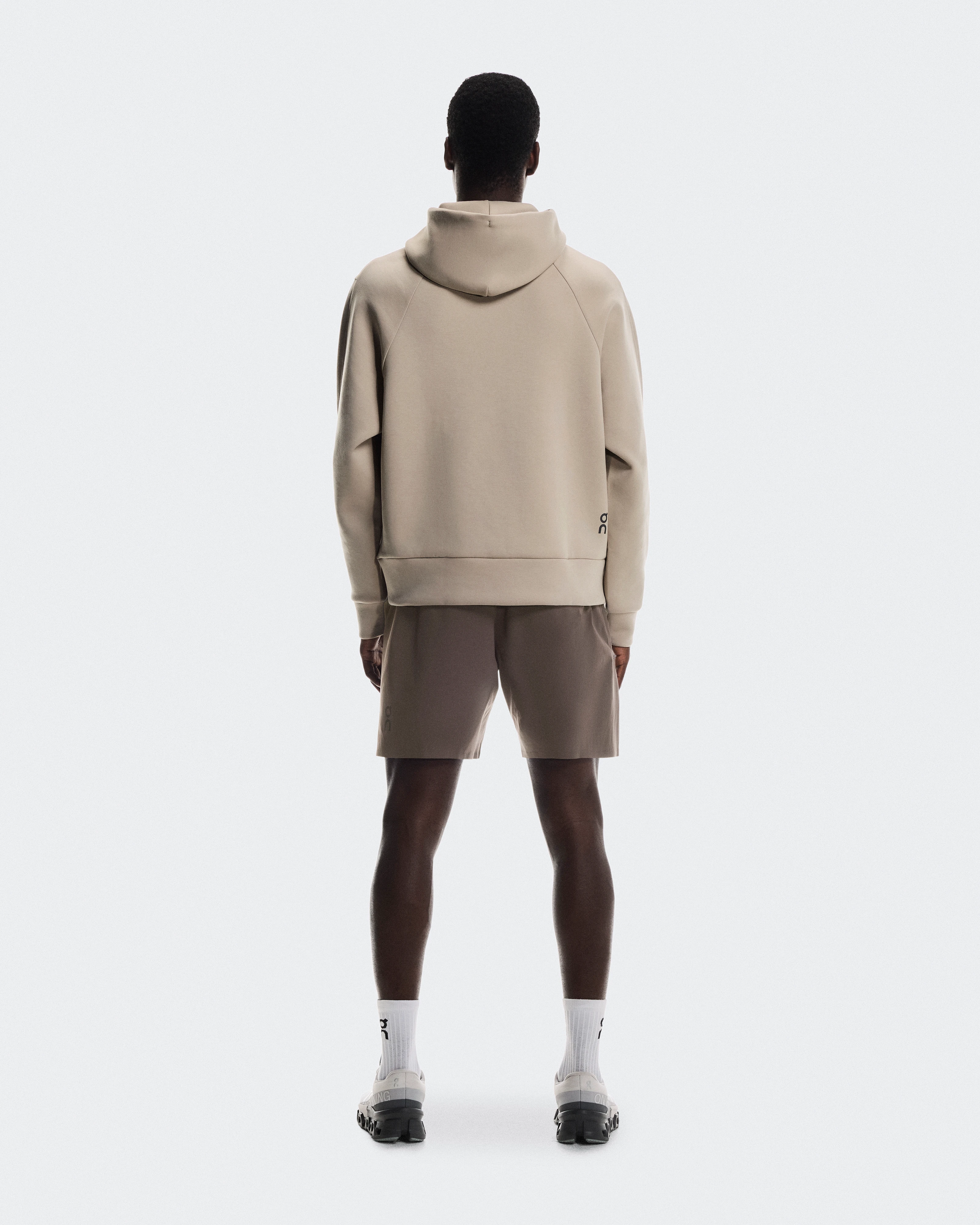 On Focus Tech Hoodie Desert Men Hoodies and sweatshirts