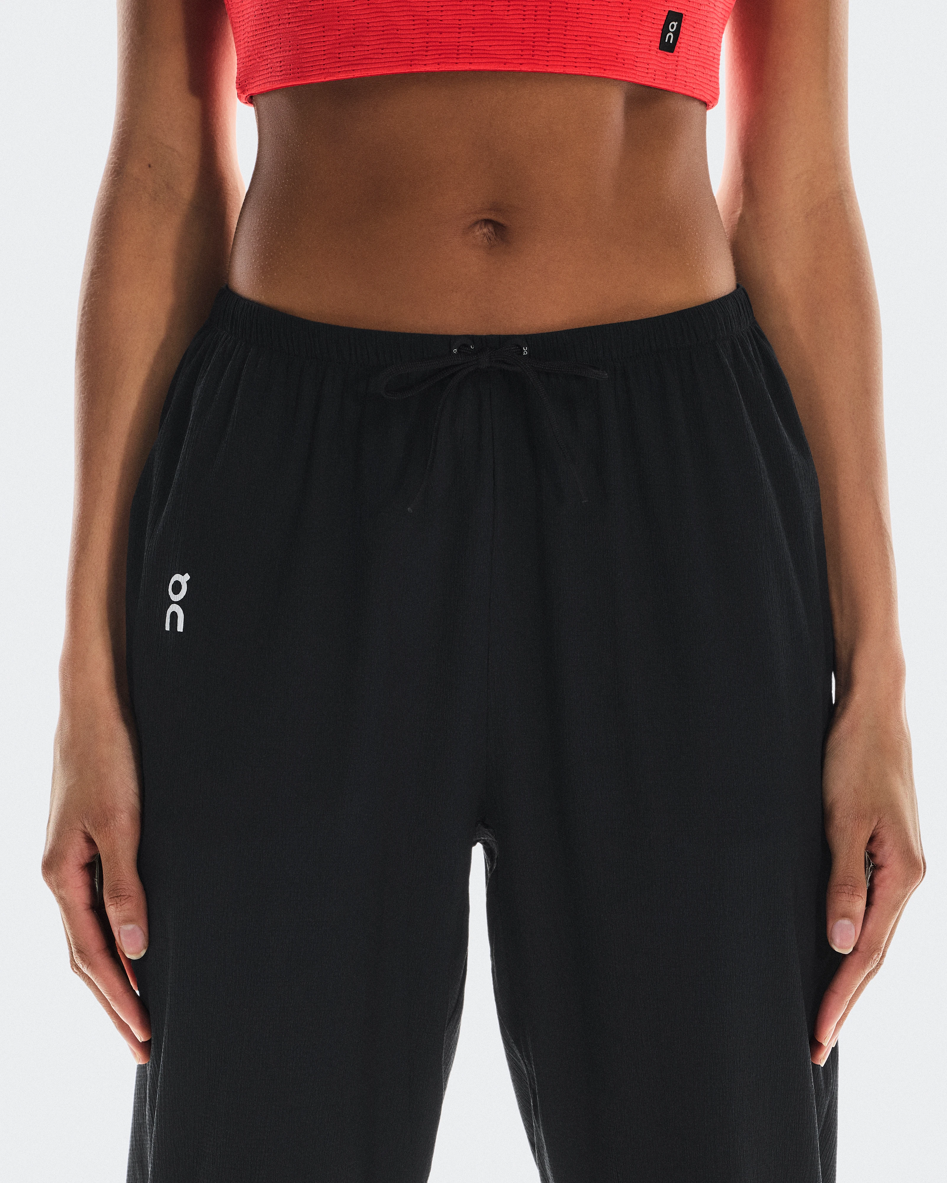 On Pace Pants Black Women Pants