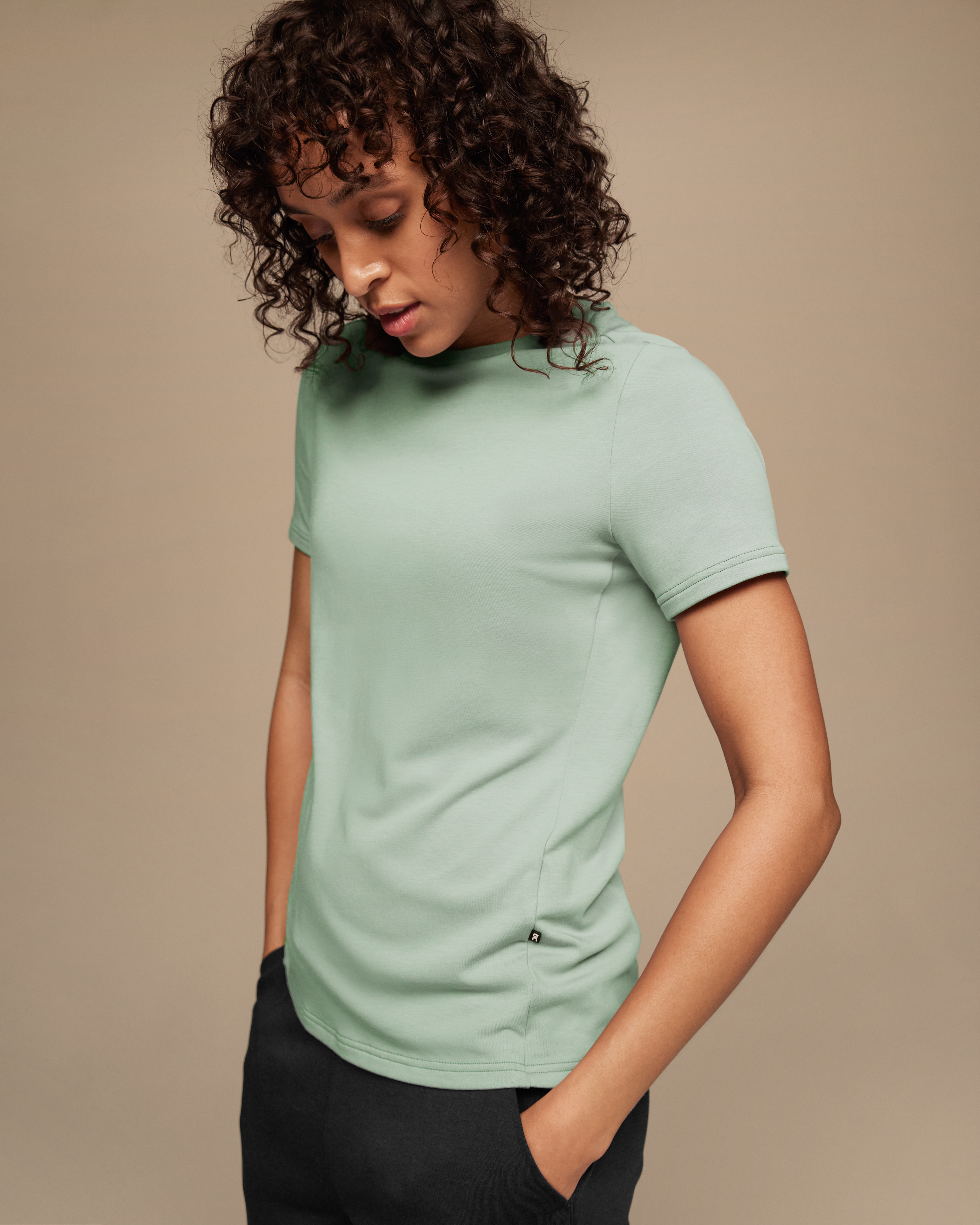 On Focus-T Moss Women Tops and t-shirts