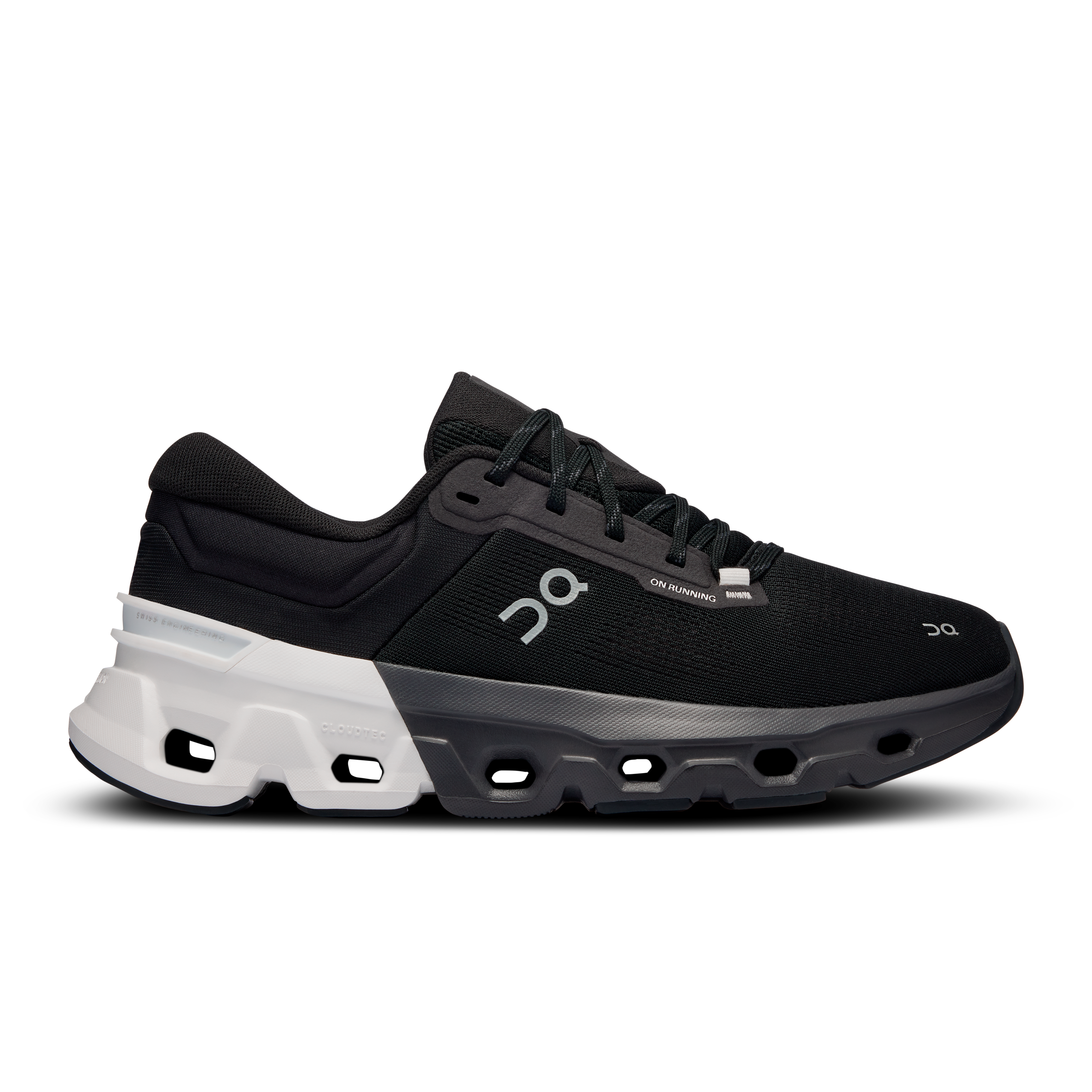 On Cloudflyer 5 Black & White Men – Road running, easy runs, long runs, supportive Shoes