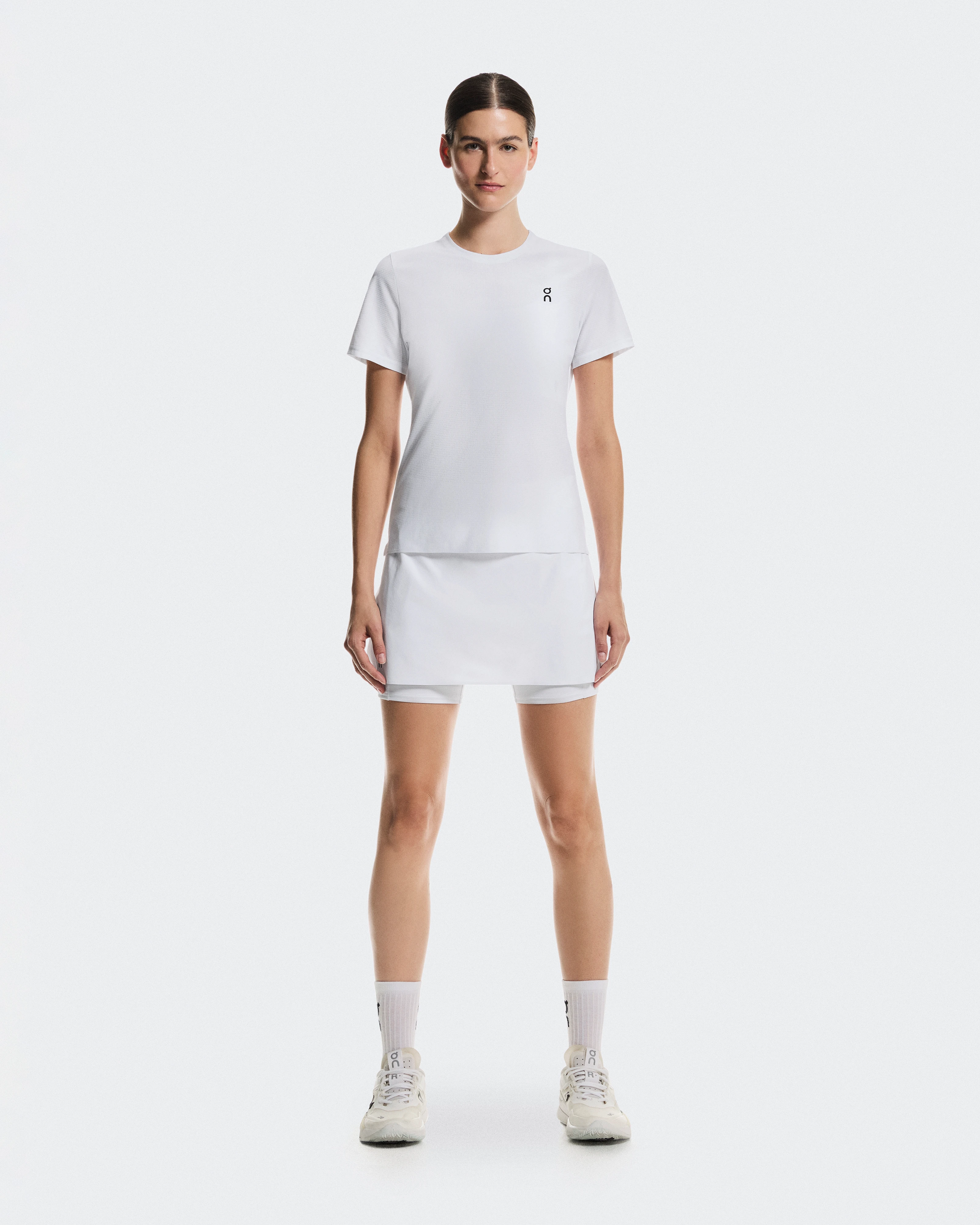 On Court Skirt Split White Women Skirts