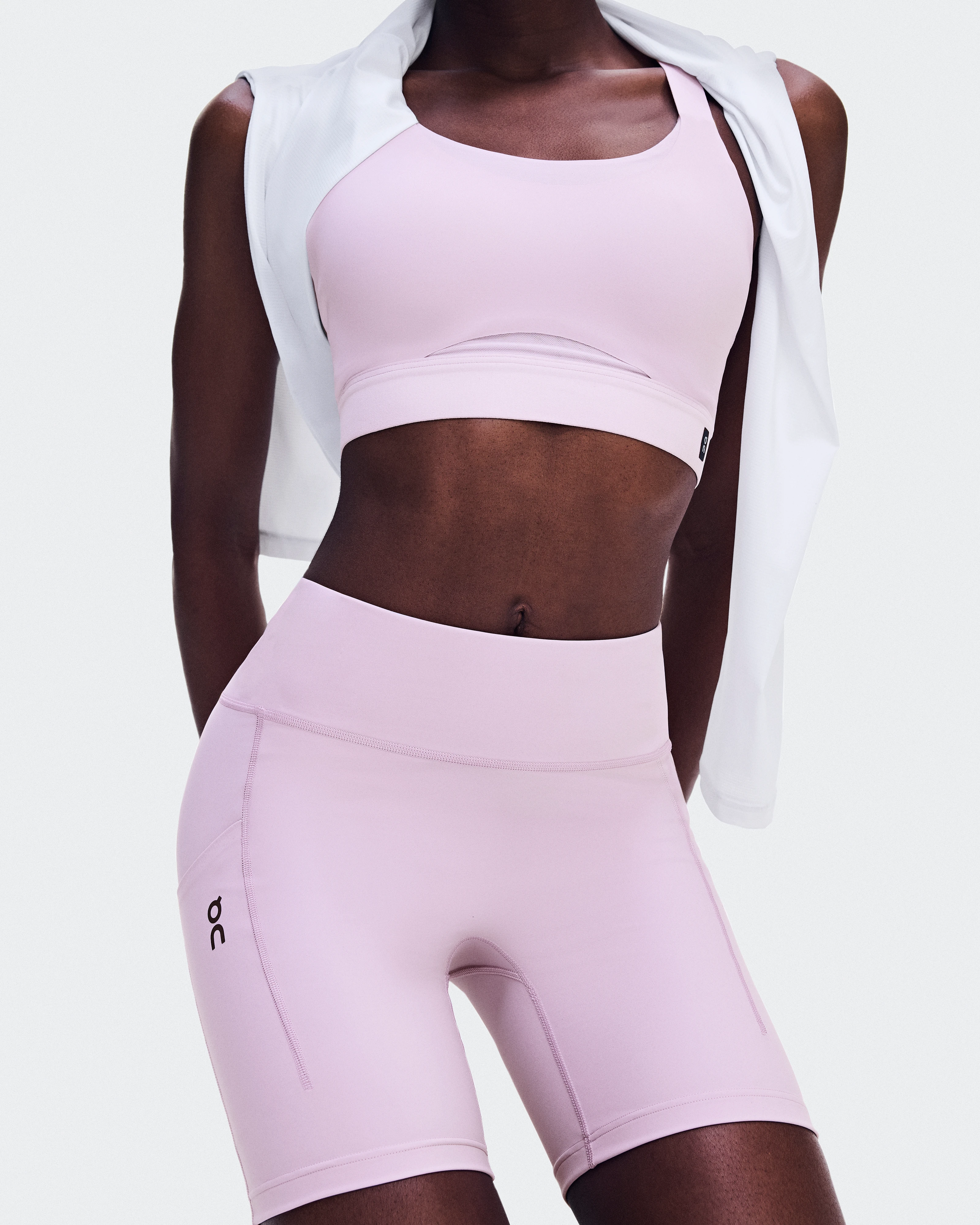 On Performance Tights Short Foxglove Women Tights