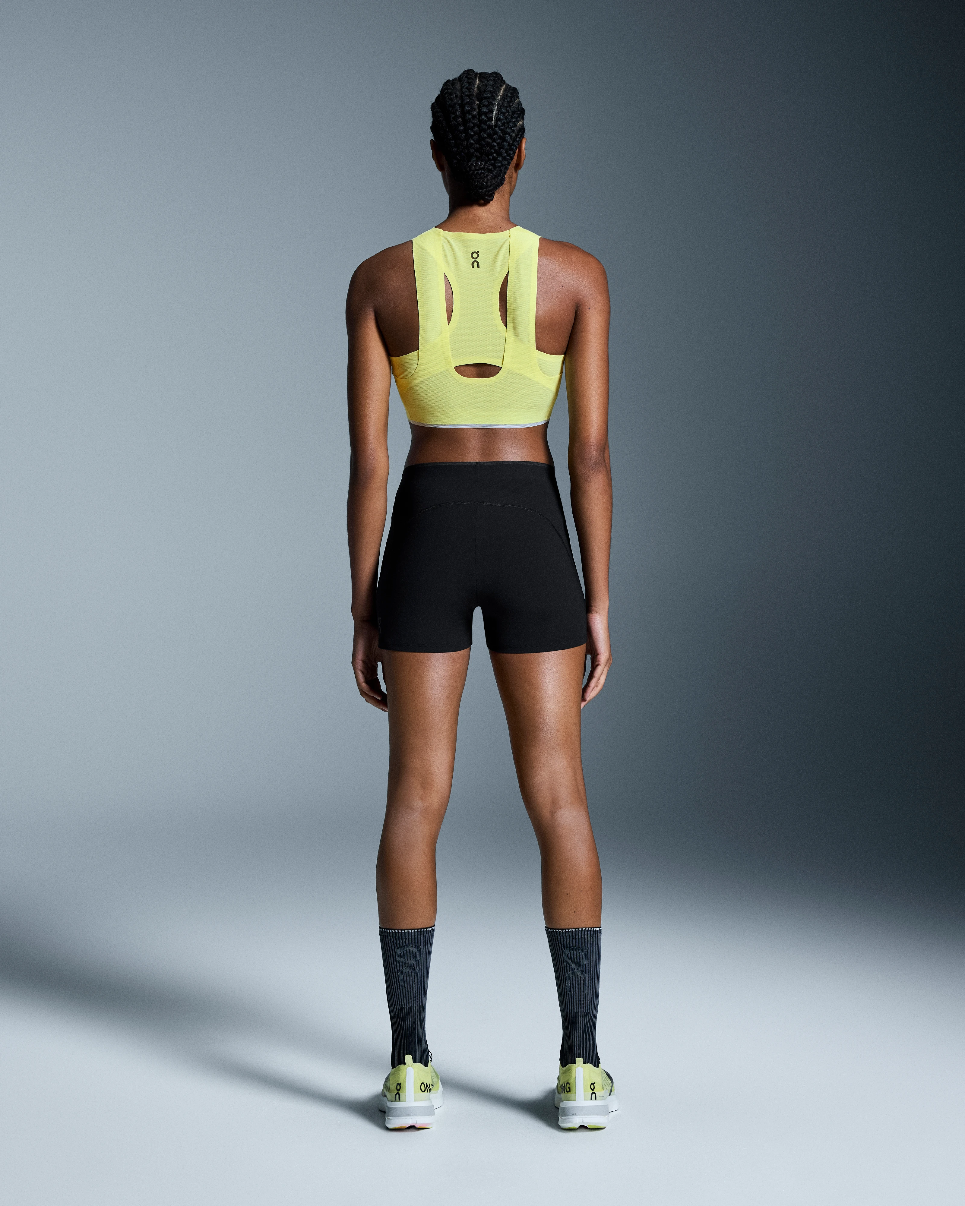 On Race Tights Short Black Women Tights