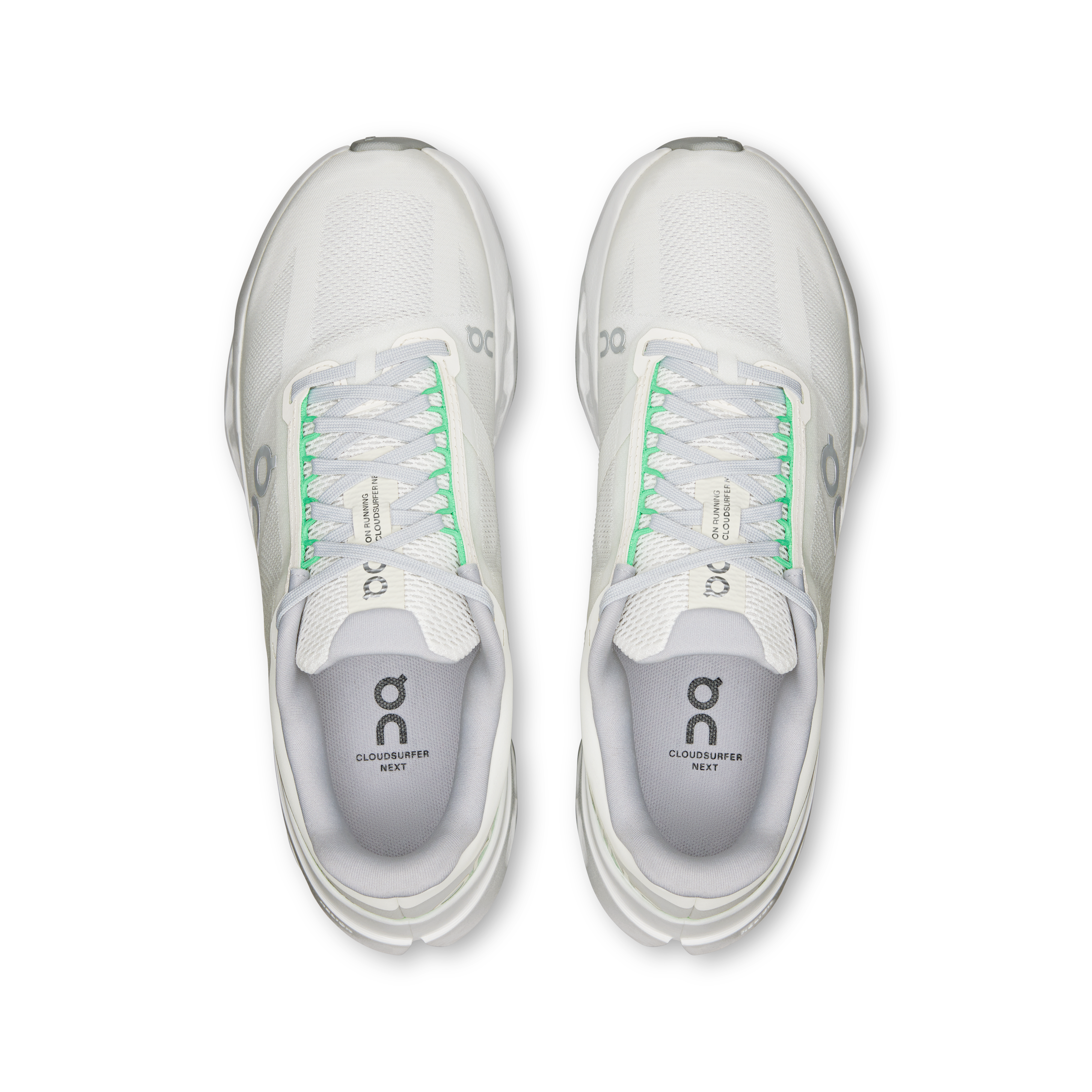 On Cloudsurfer Next Wide Ivory & White Women Road running Shoes