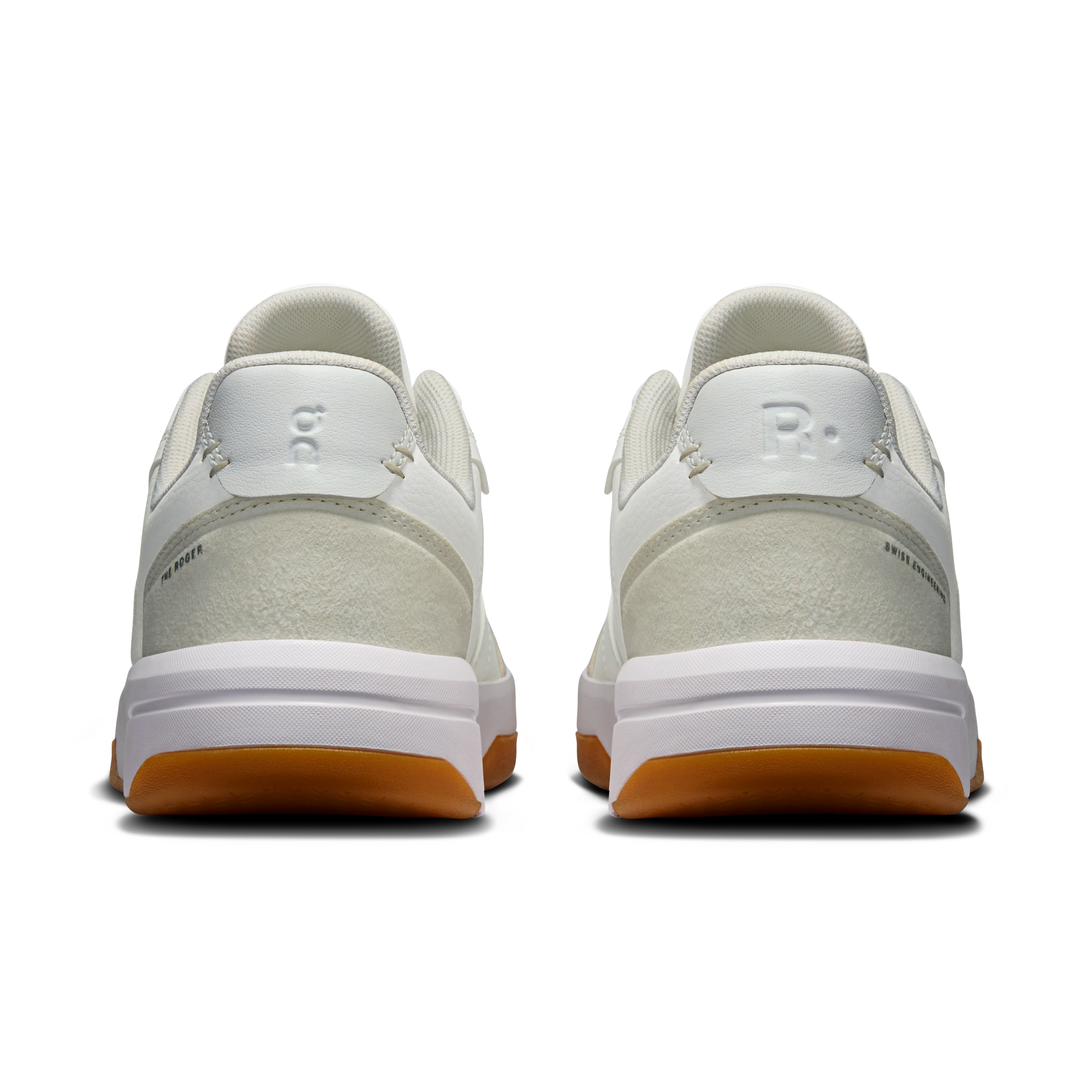 On THE ROGER Clubhouse White & Ivory Women Tennis Shoes