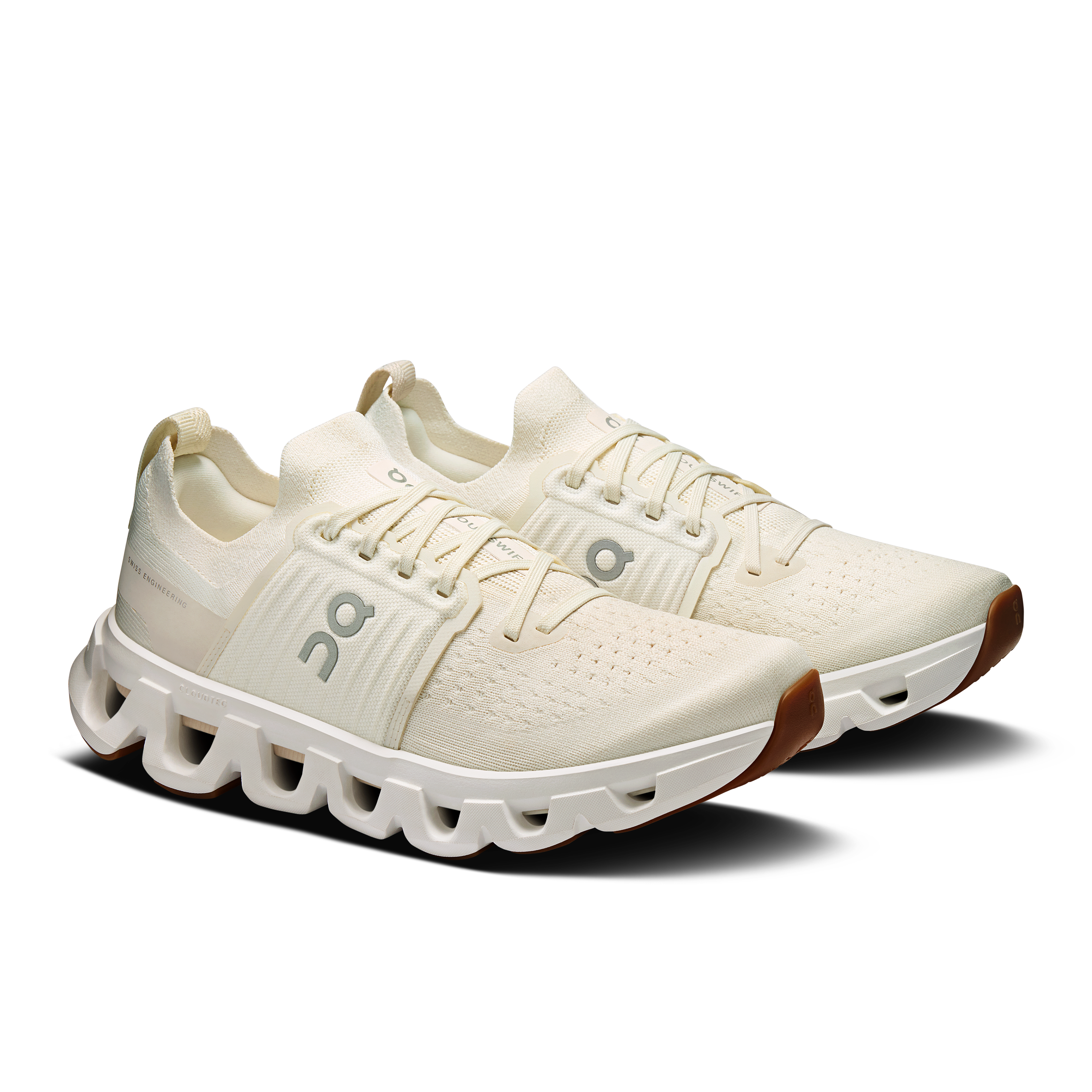 On Cloudswift 4 Ivory & Dew Women Road running Shoes