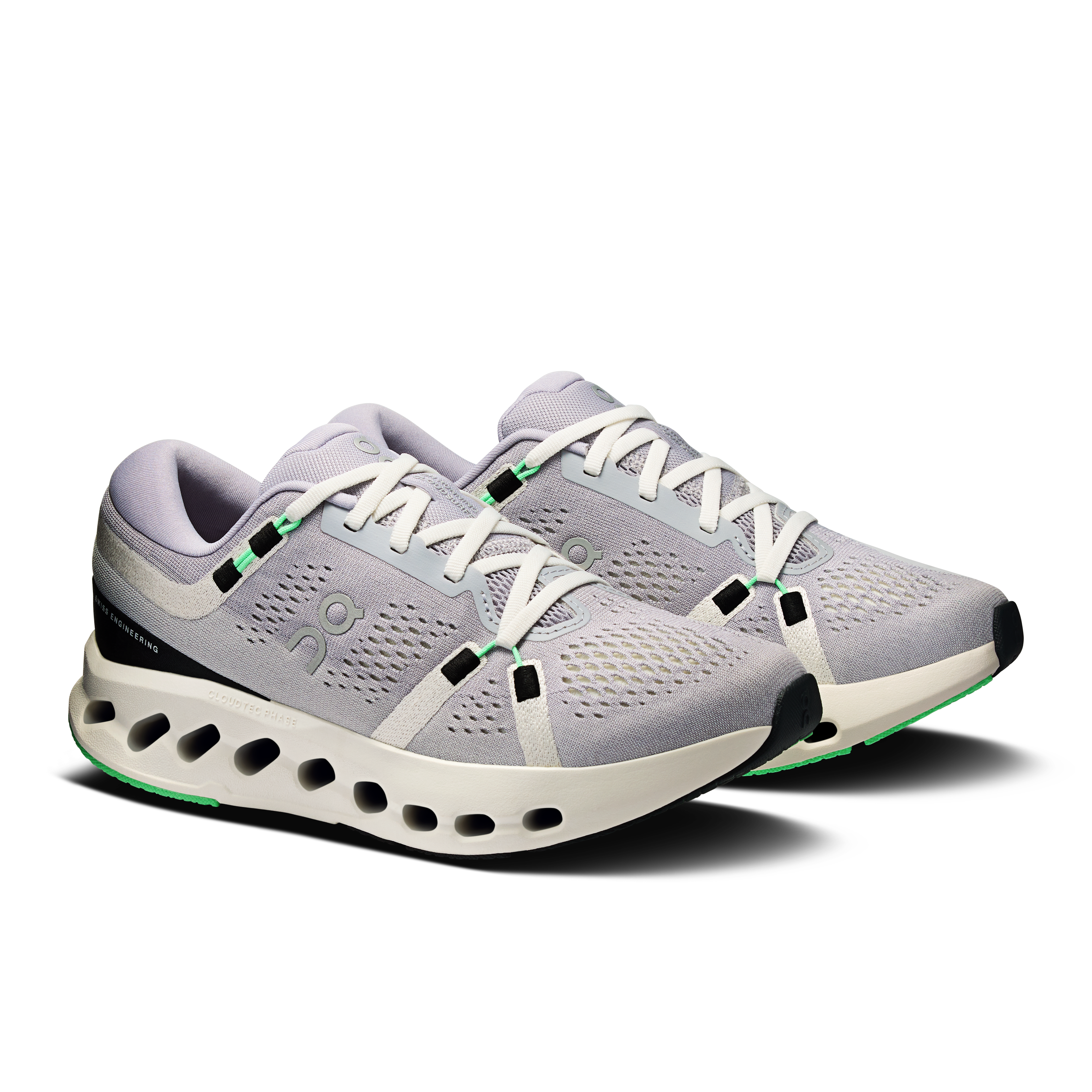 On Cloudsurfer 2 Wide Lilac & Ivory Women Road running Shoes